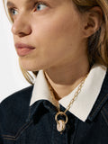 Collar Largo Con Colgante De Aros