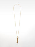 Collar Largo Con Colgante De Cadenas