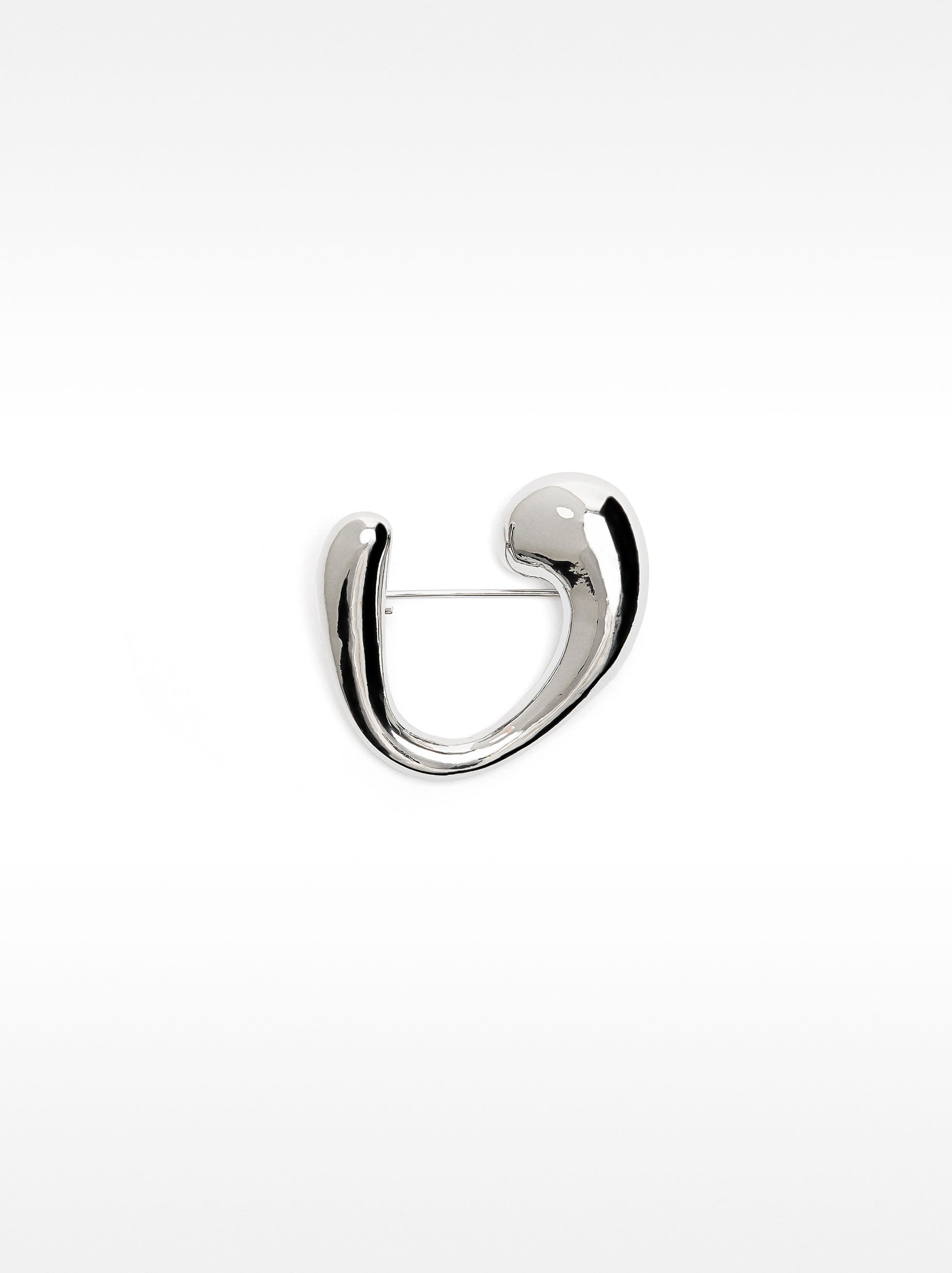 Broche Plateado