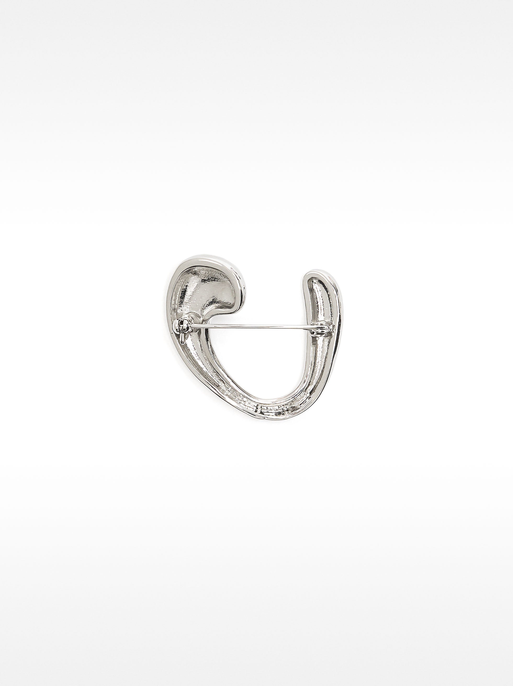 Broche Plateado