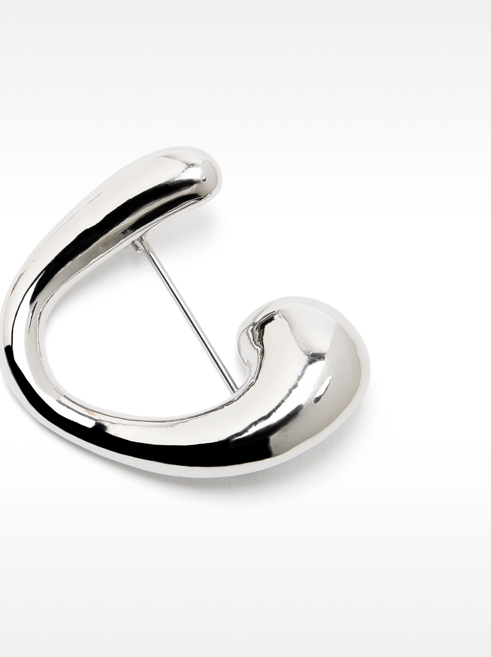 Broche Plateado