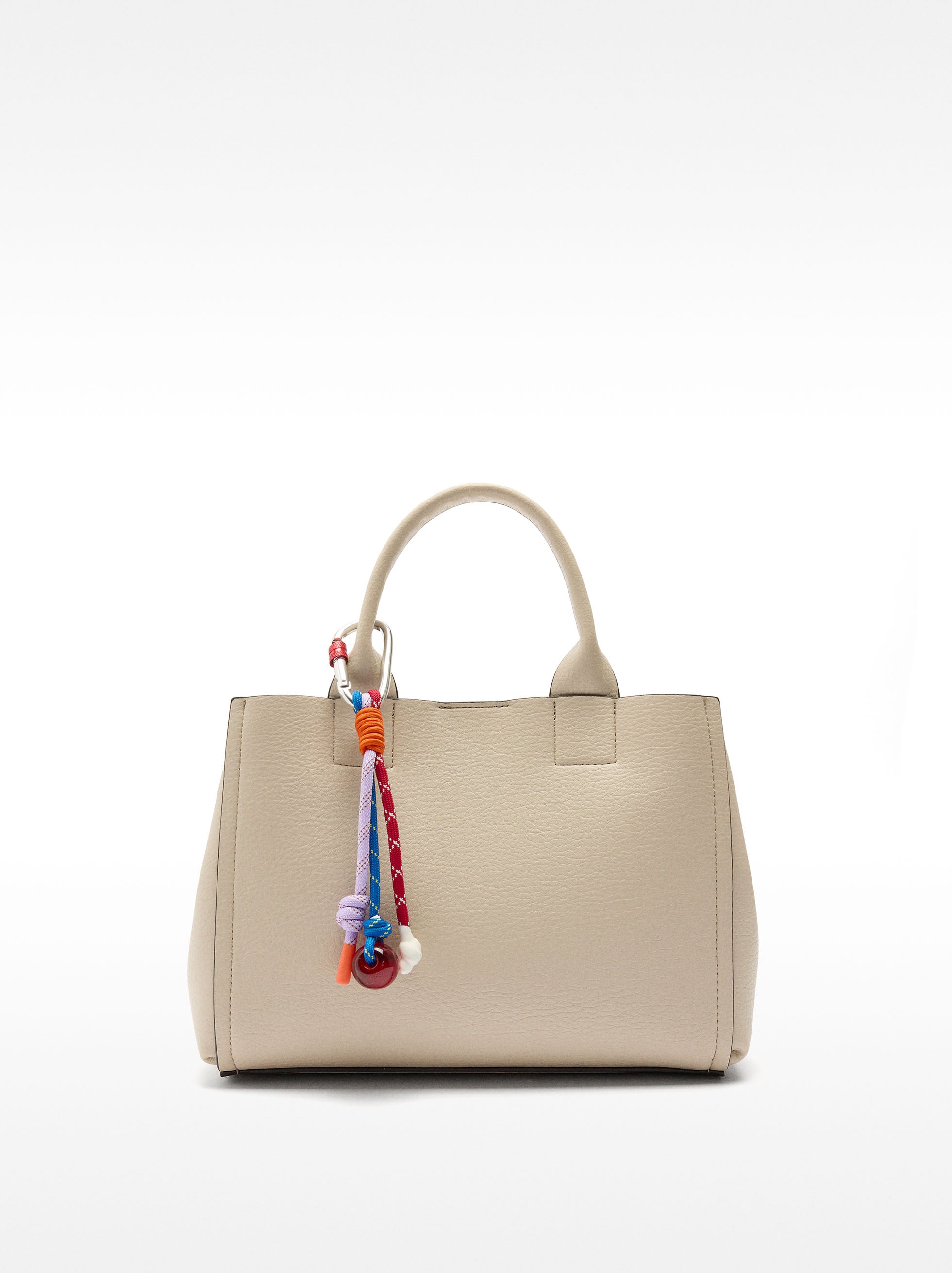 Bolso Tote Con Colgante M