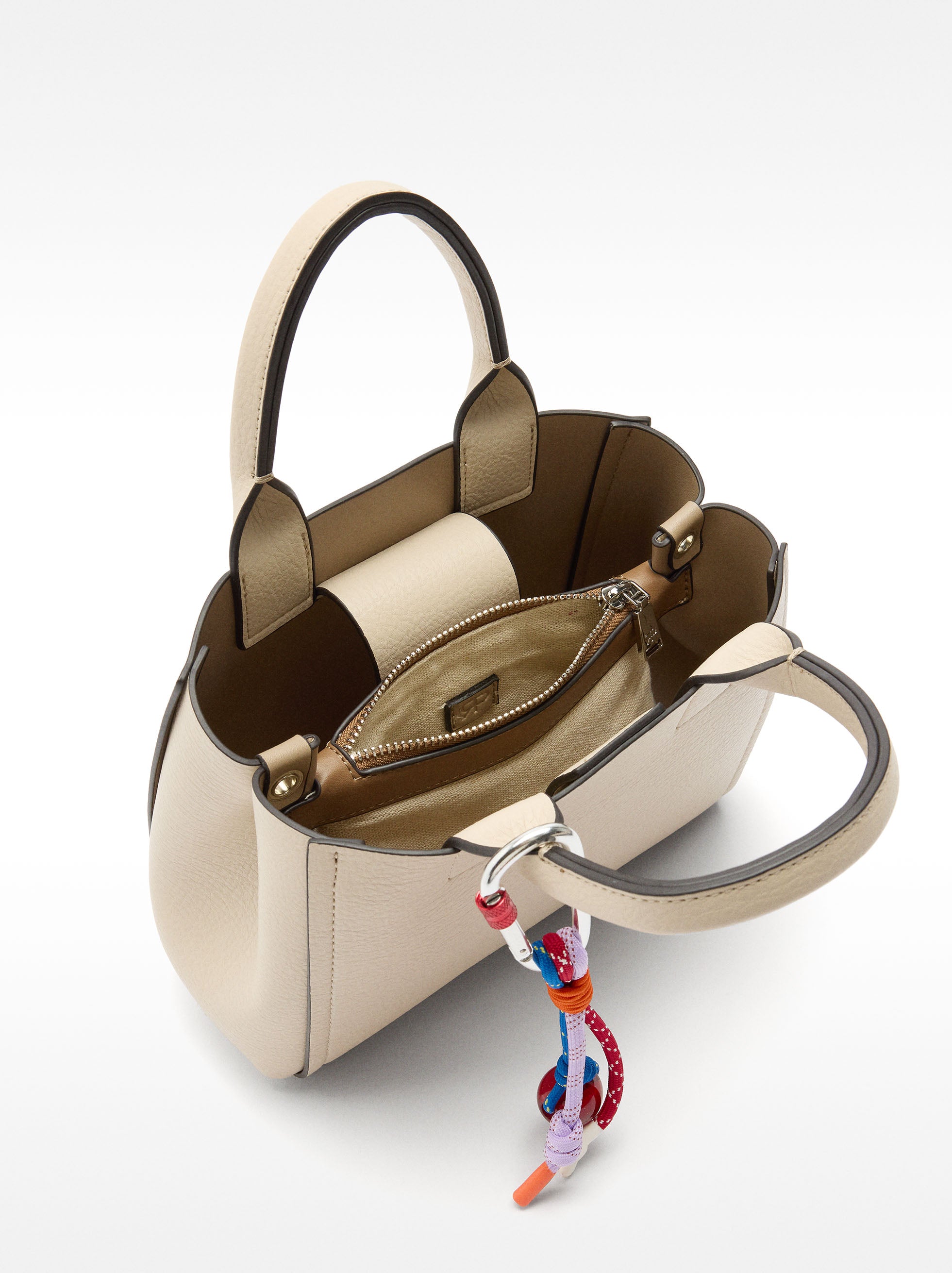 Bolso Tote Con Colgante S