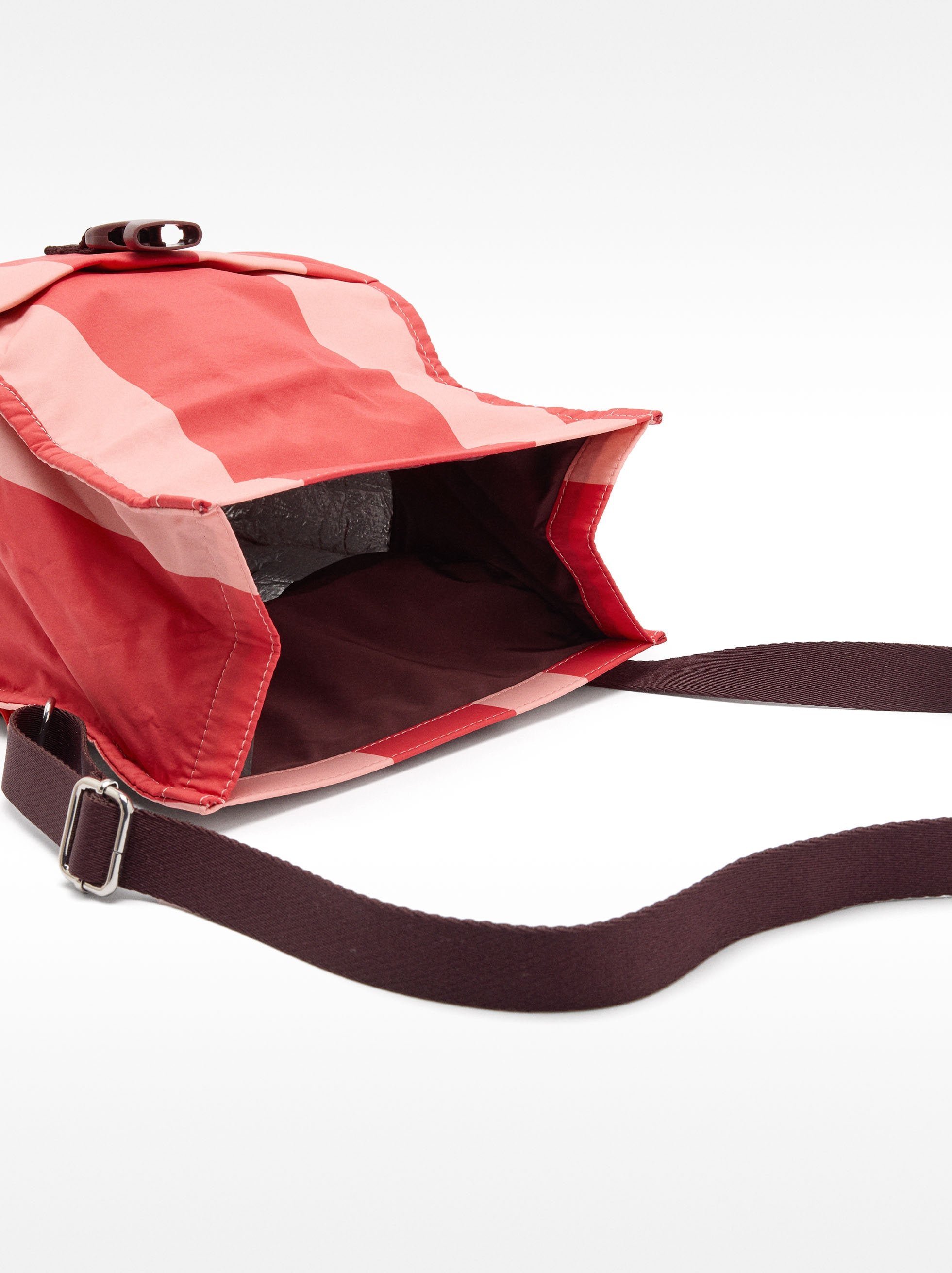 Bolsa Porta-Alimentos De Nylon A Rayas