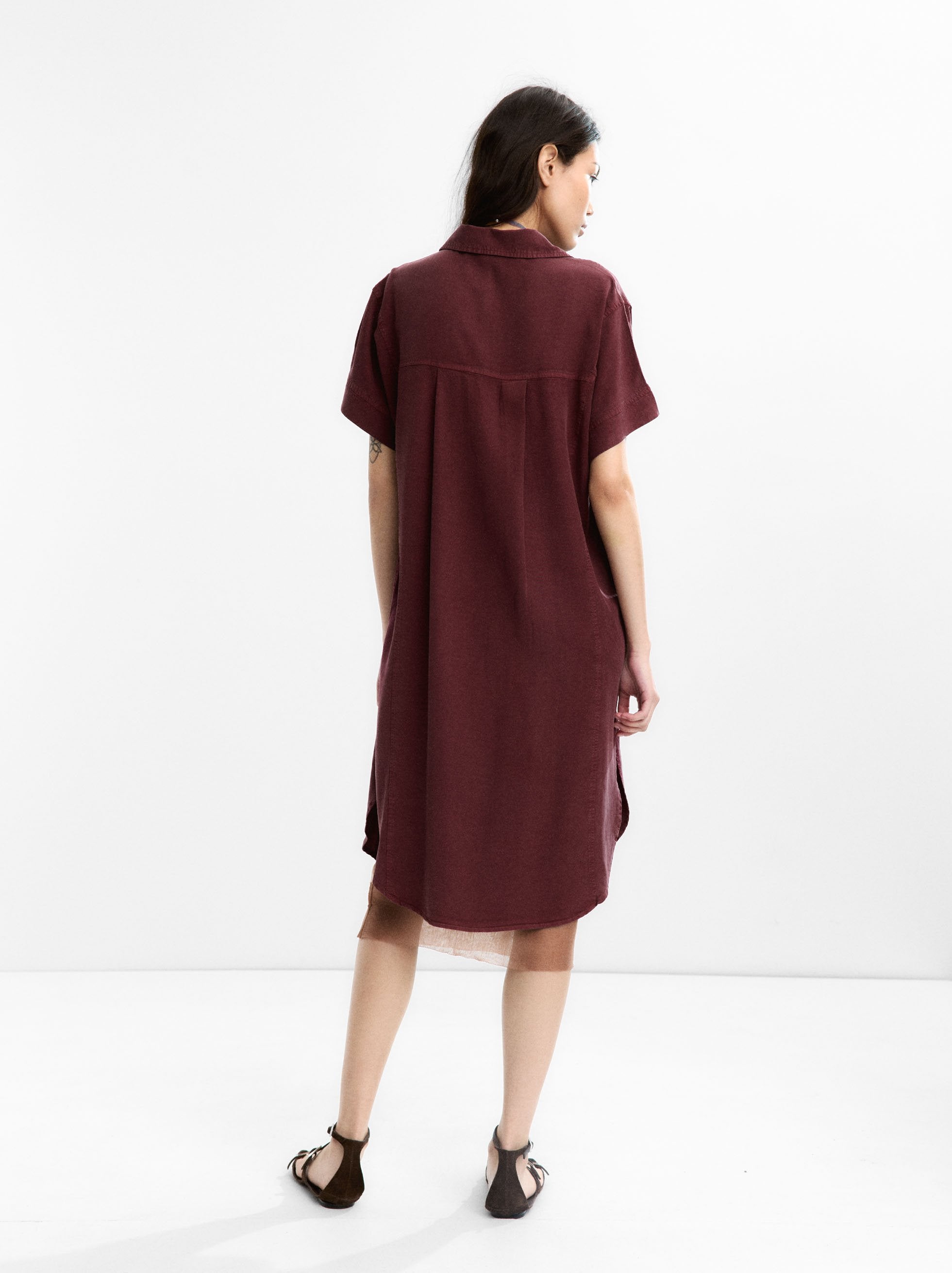 Vestido Camisero 100% Lyocell