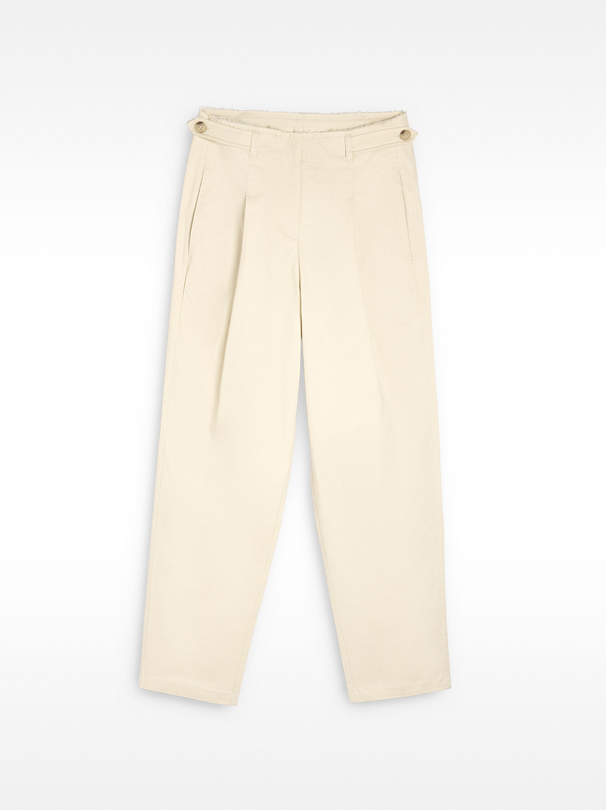 Pantalón Plisado 100% Algodón