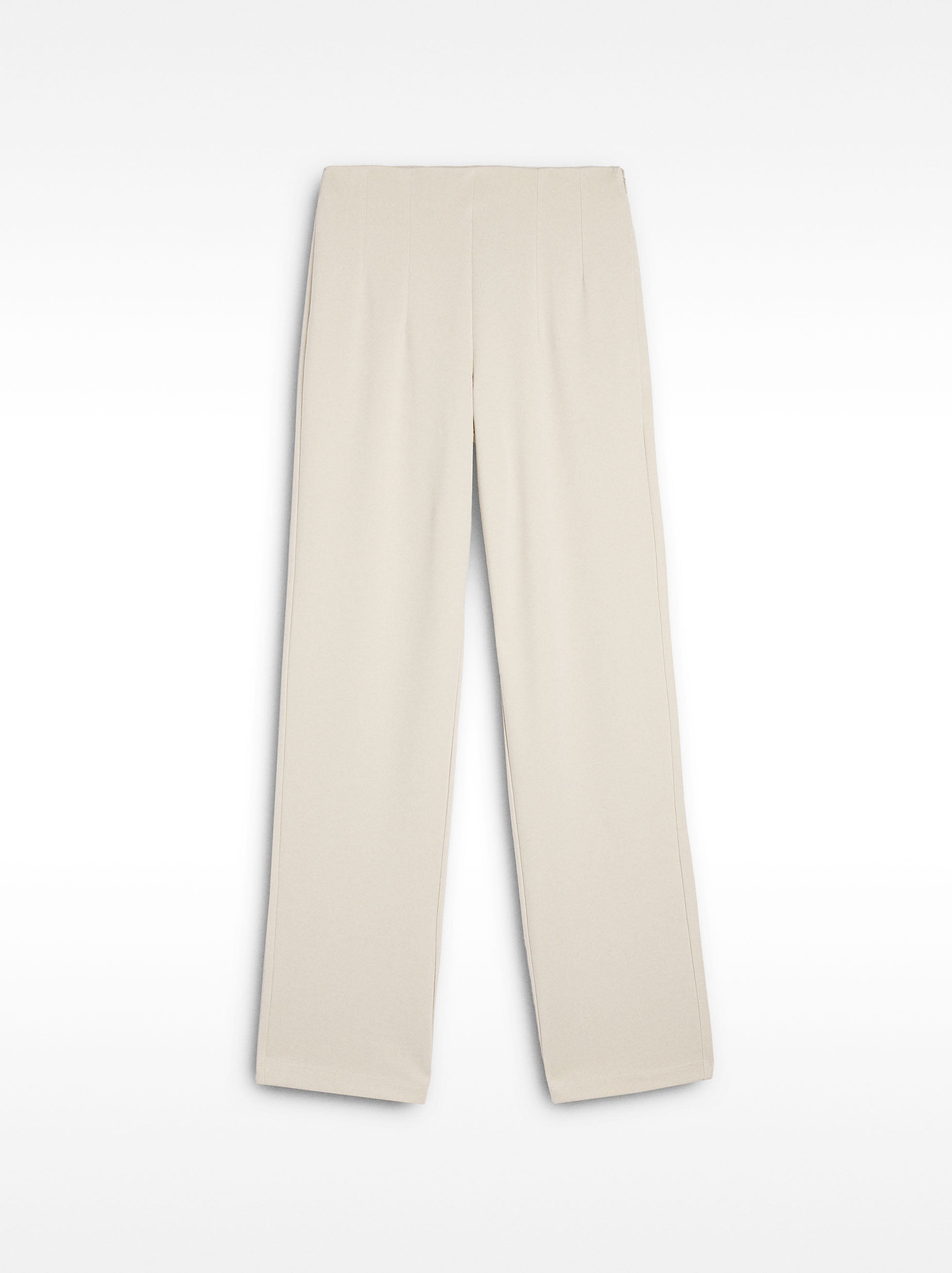 Pantalón Con Pinzas Y Cintura Elástica