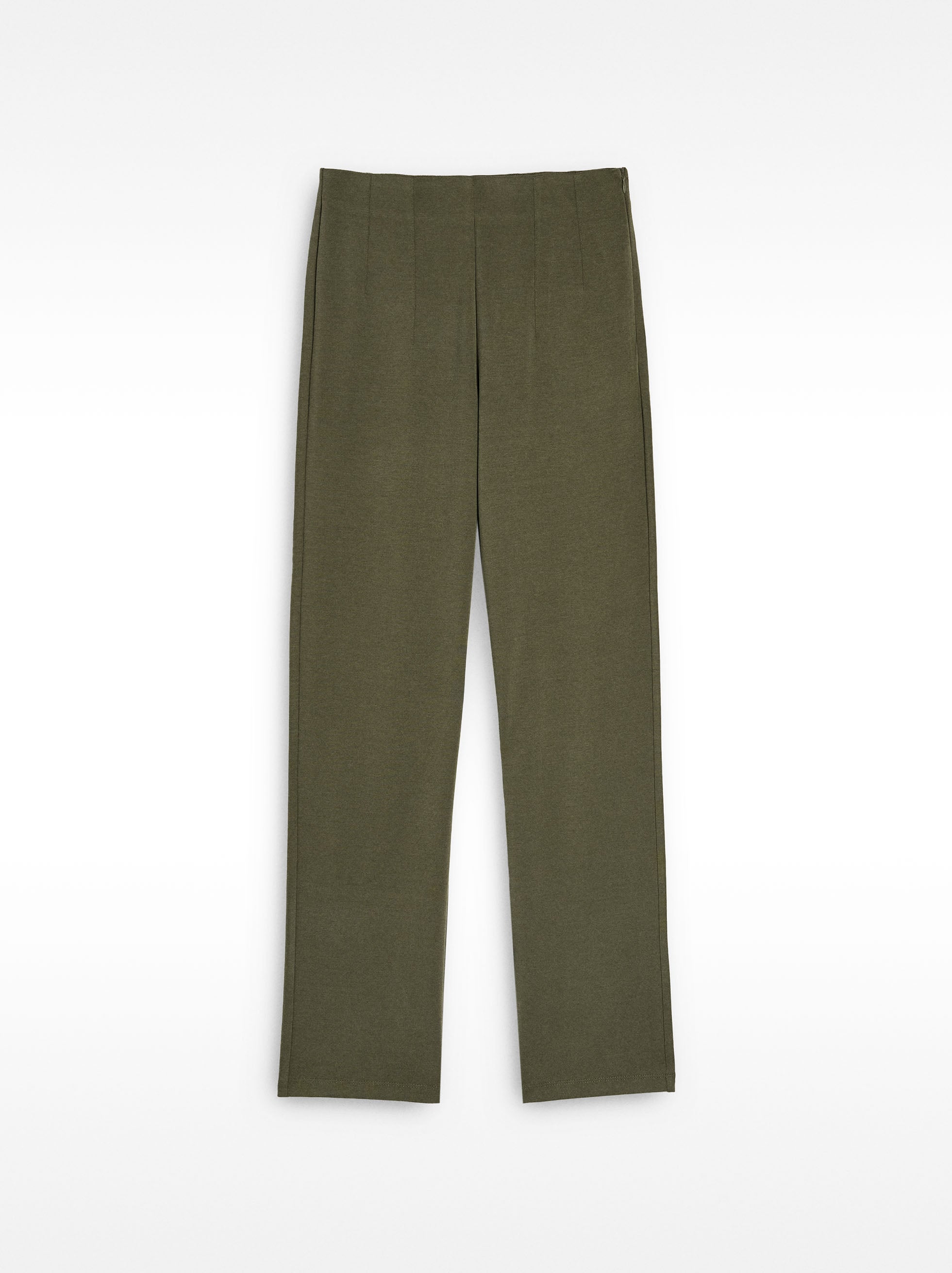 Pantalón Con Pinzas Y Cintura Elástica