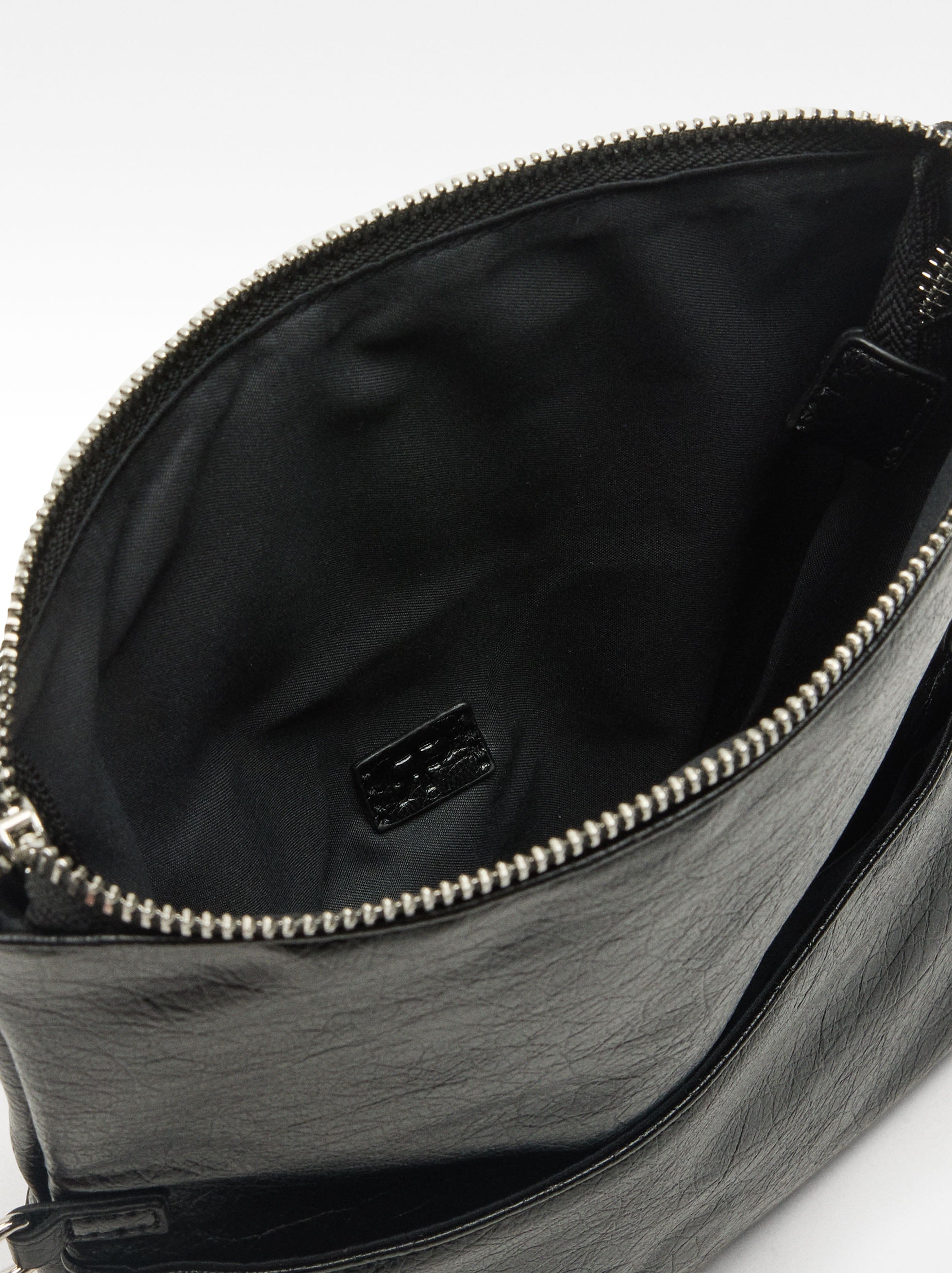 Bolso Bandolera Efecto Craquelado