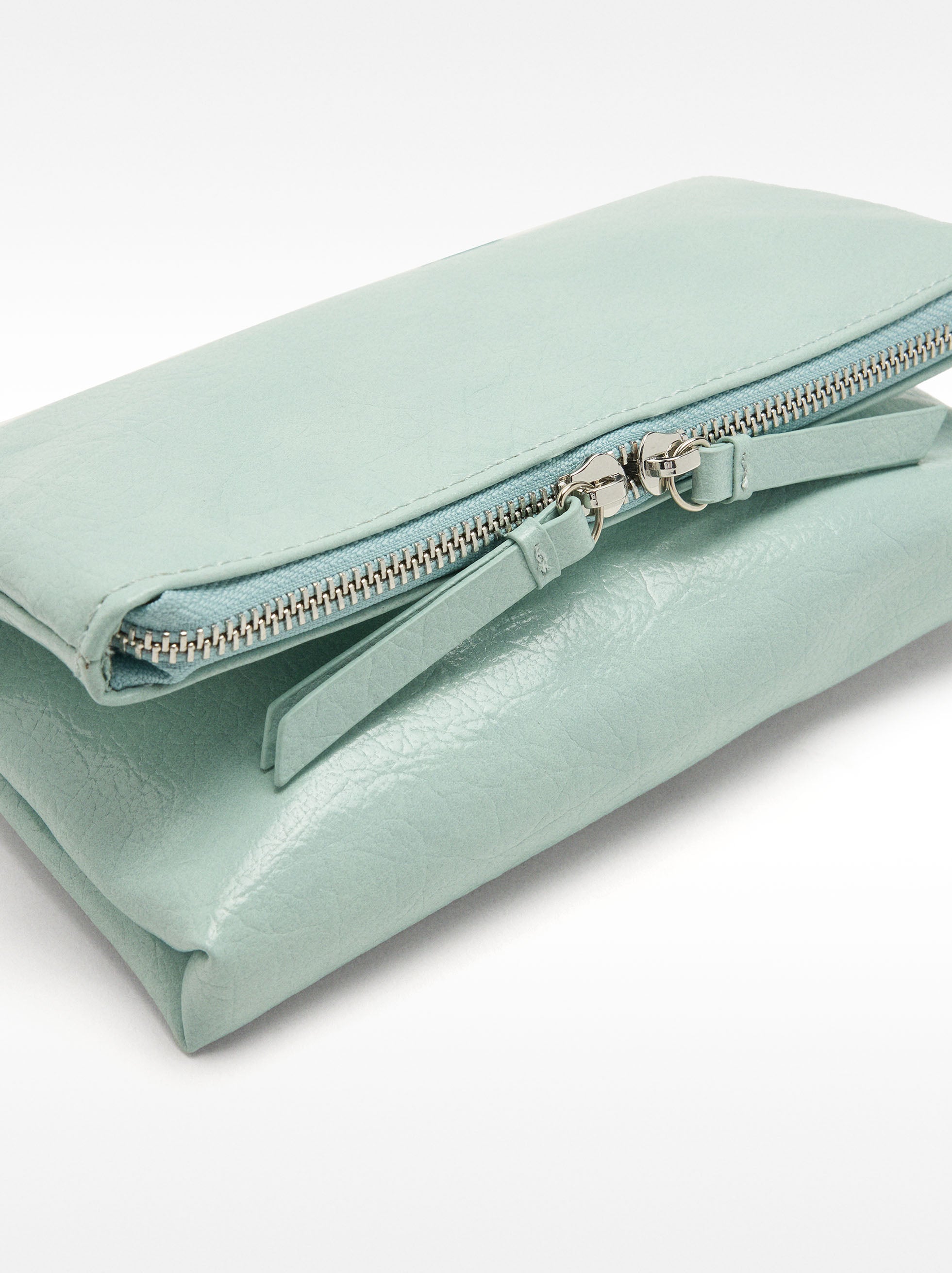 Bolso Bandolera Efecto Craquelado