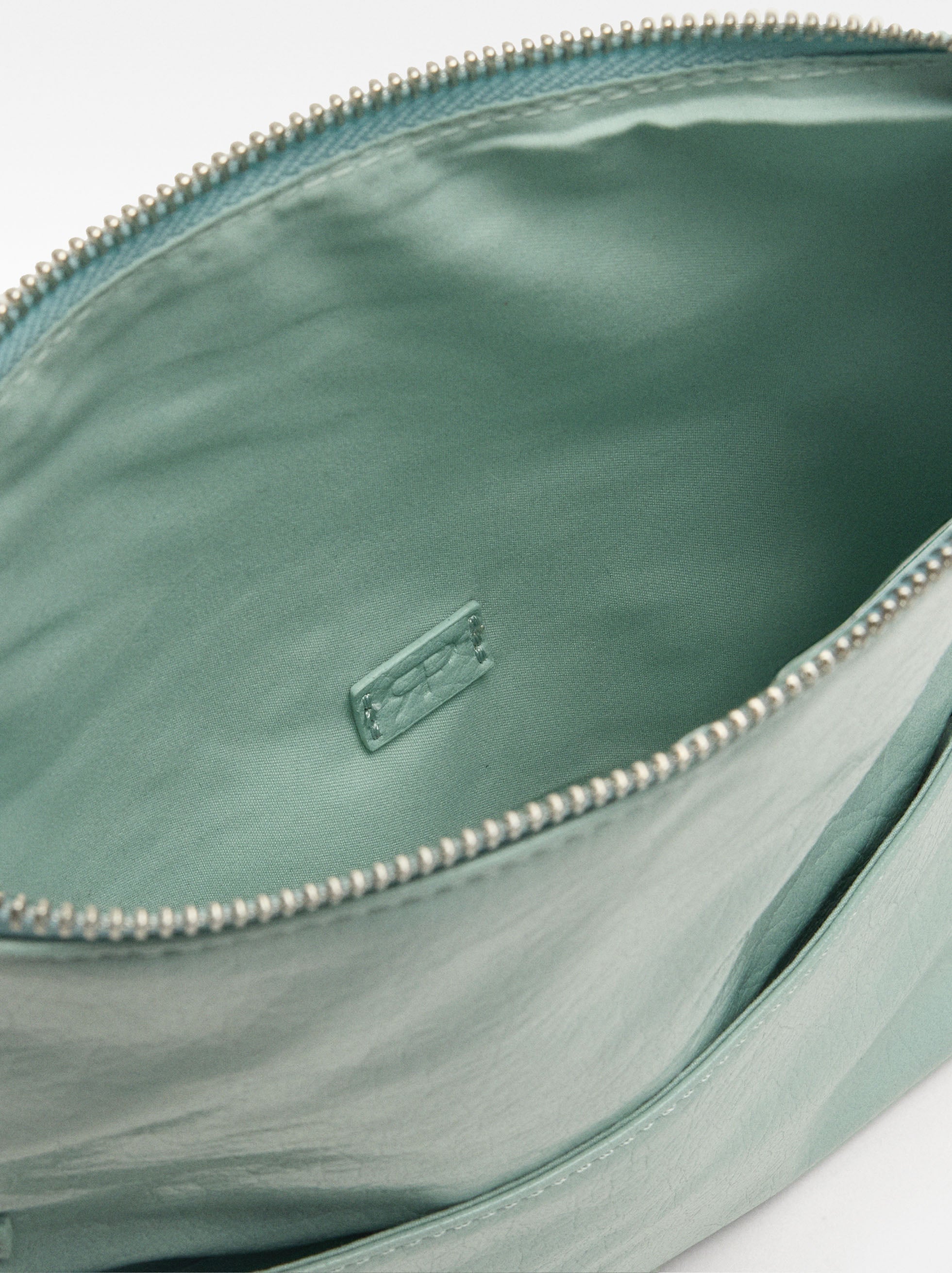 Bolso Bandolera Efecto Craquelado