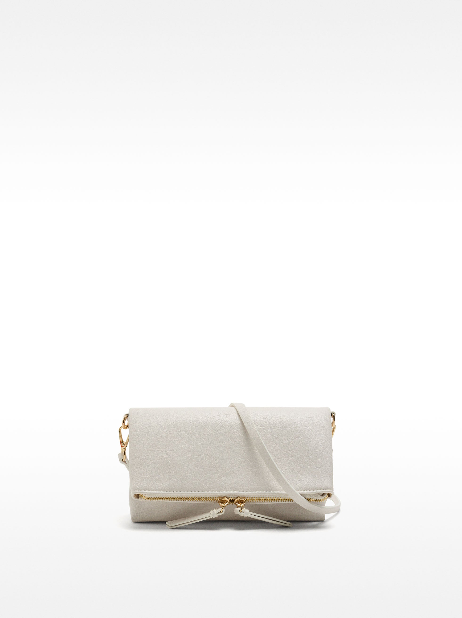 Bolso Bandolera Efecto Craquelado