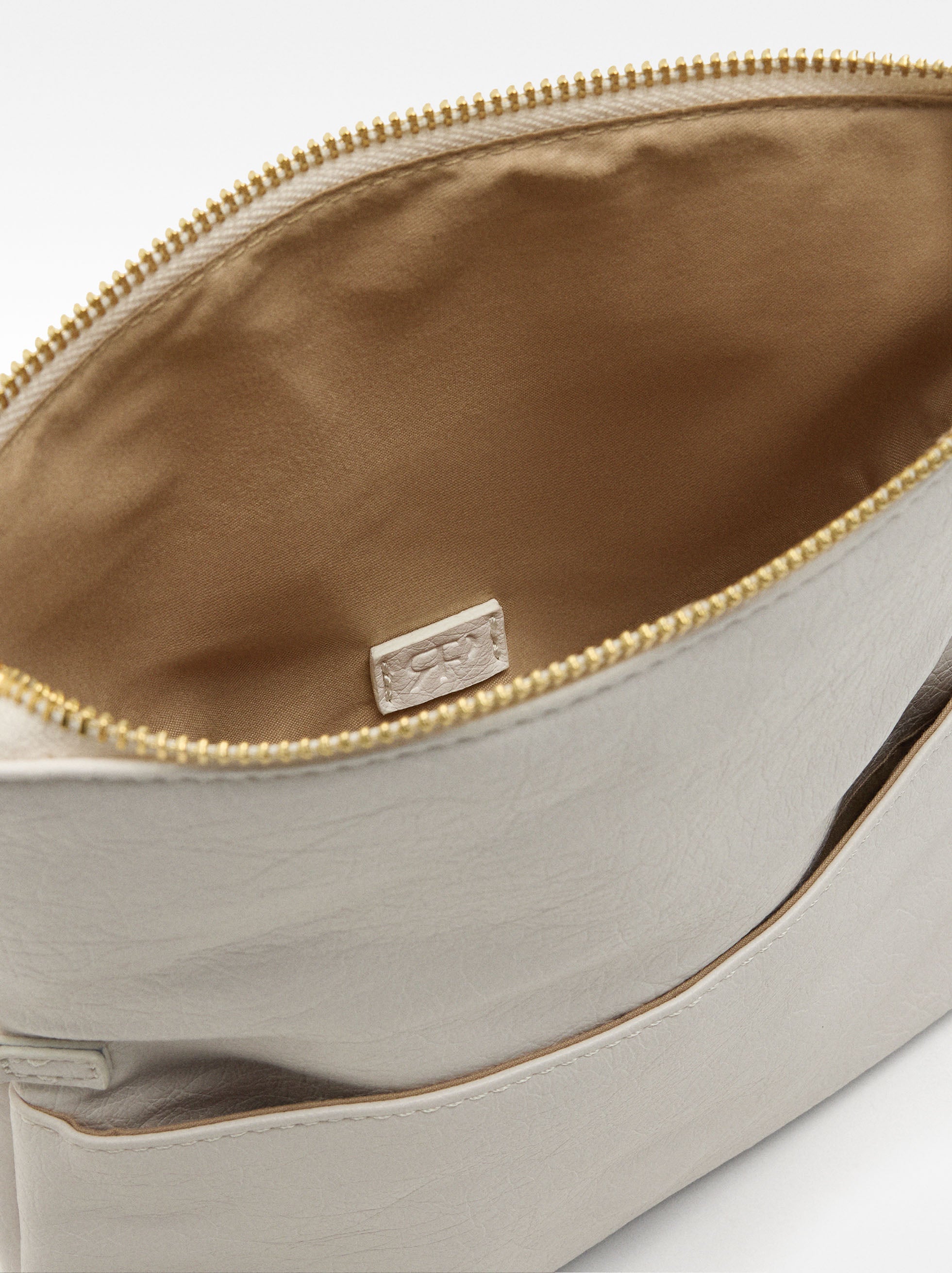 Bolso Bandolera Efecto Craquelado