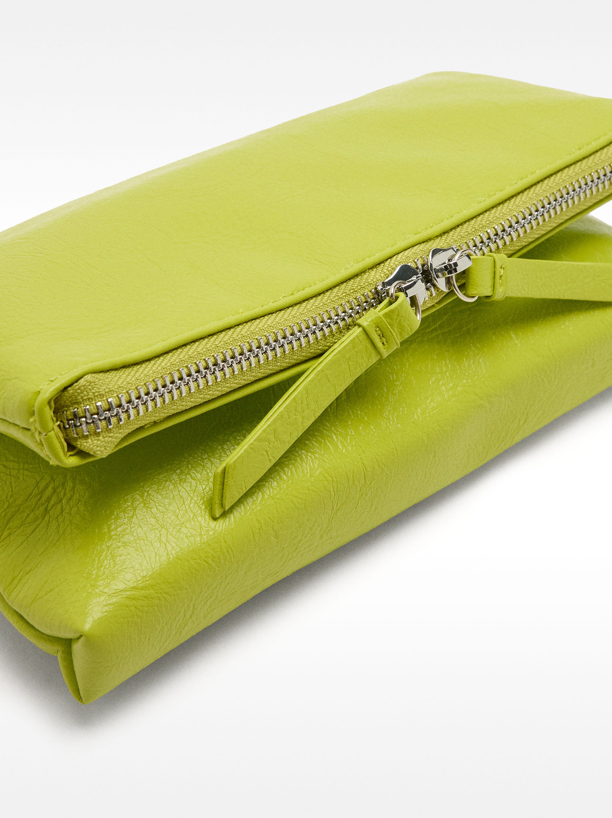 Bolso Bandolera Efecto Craquelado