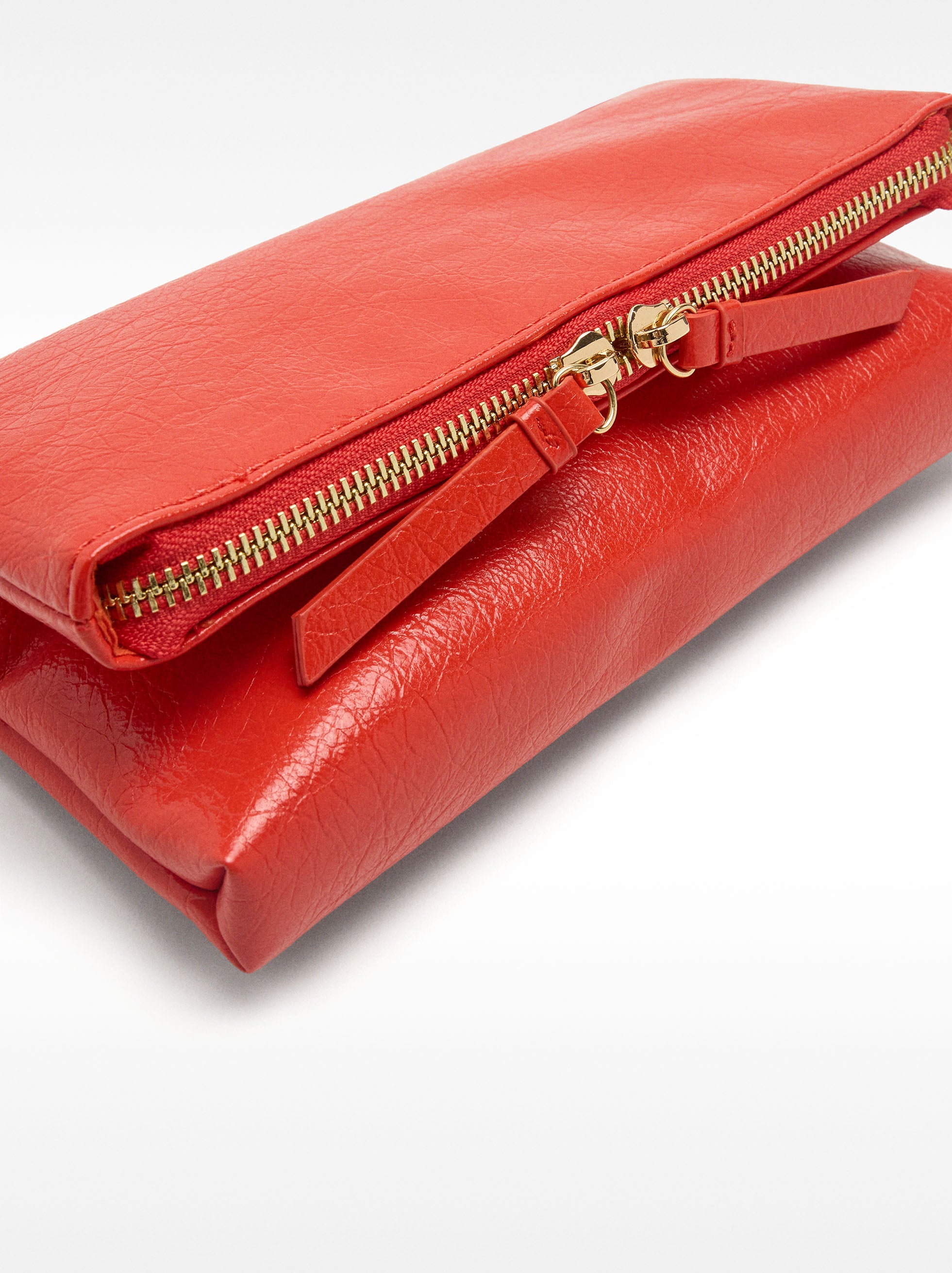 Bolso Bandolera Efecto Craquelado