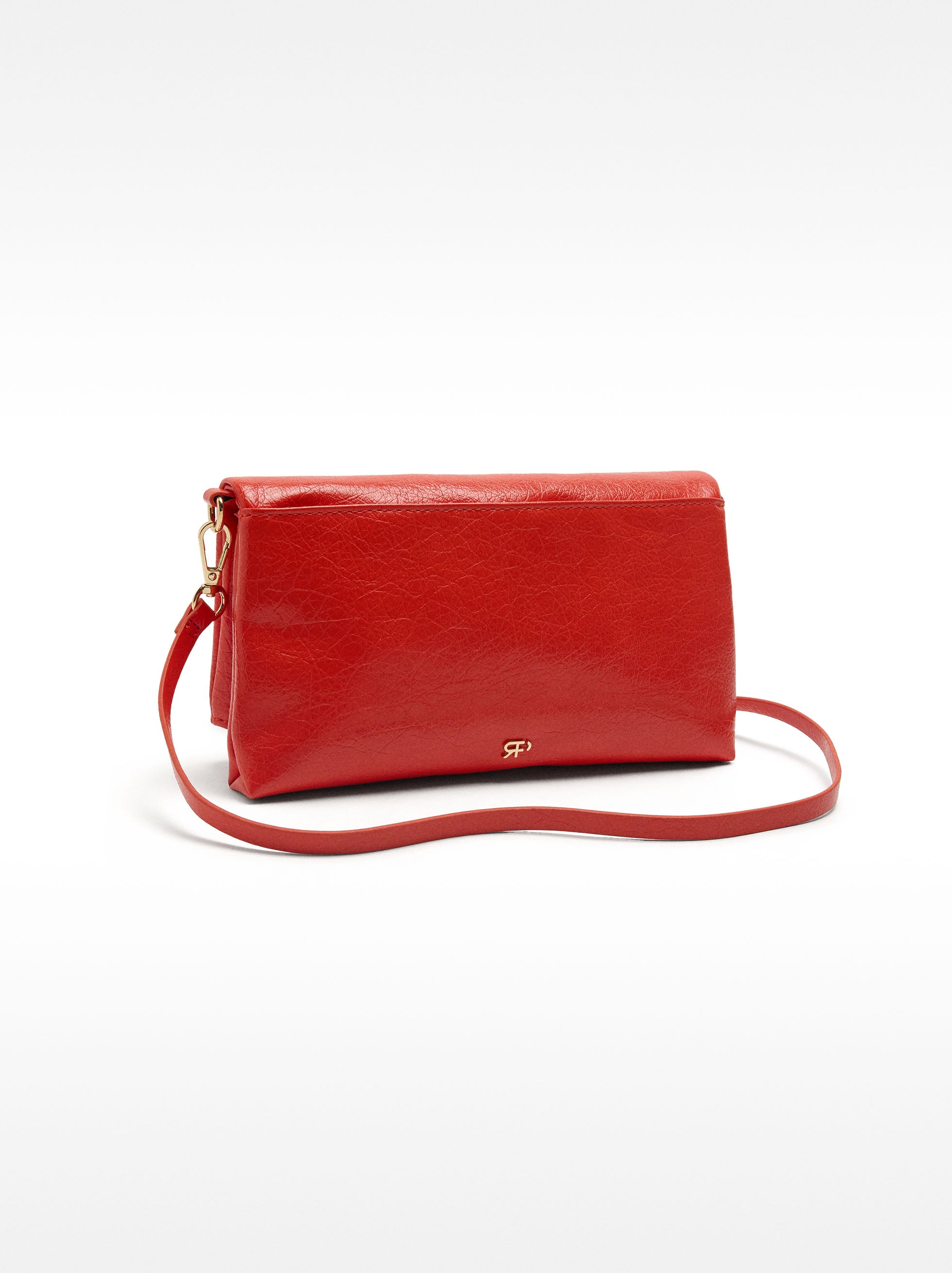 Bolso Bandolera Efecto Craquelado