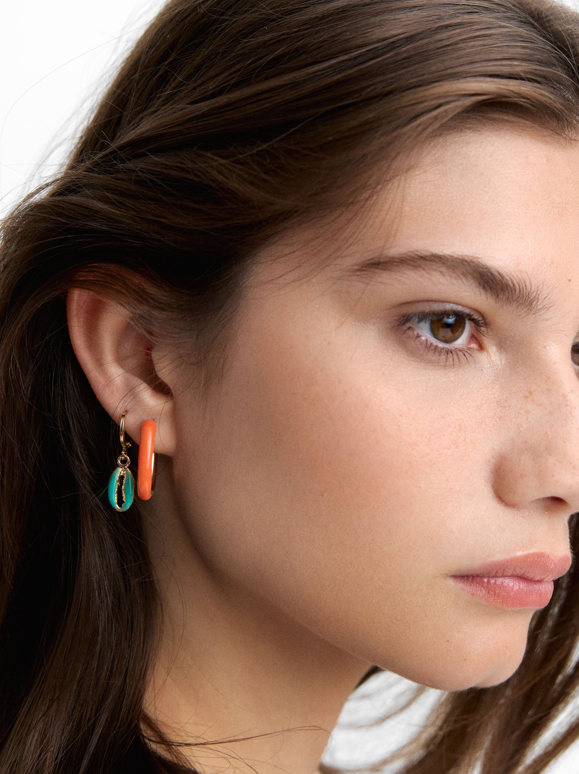 Set De Pendientes Esmaltados