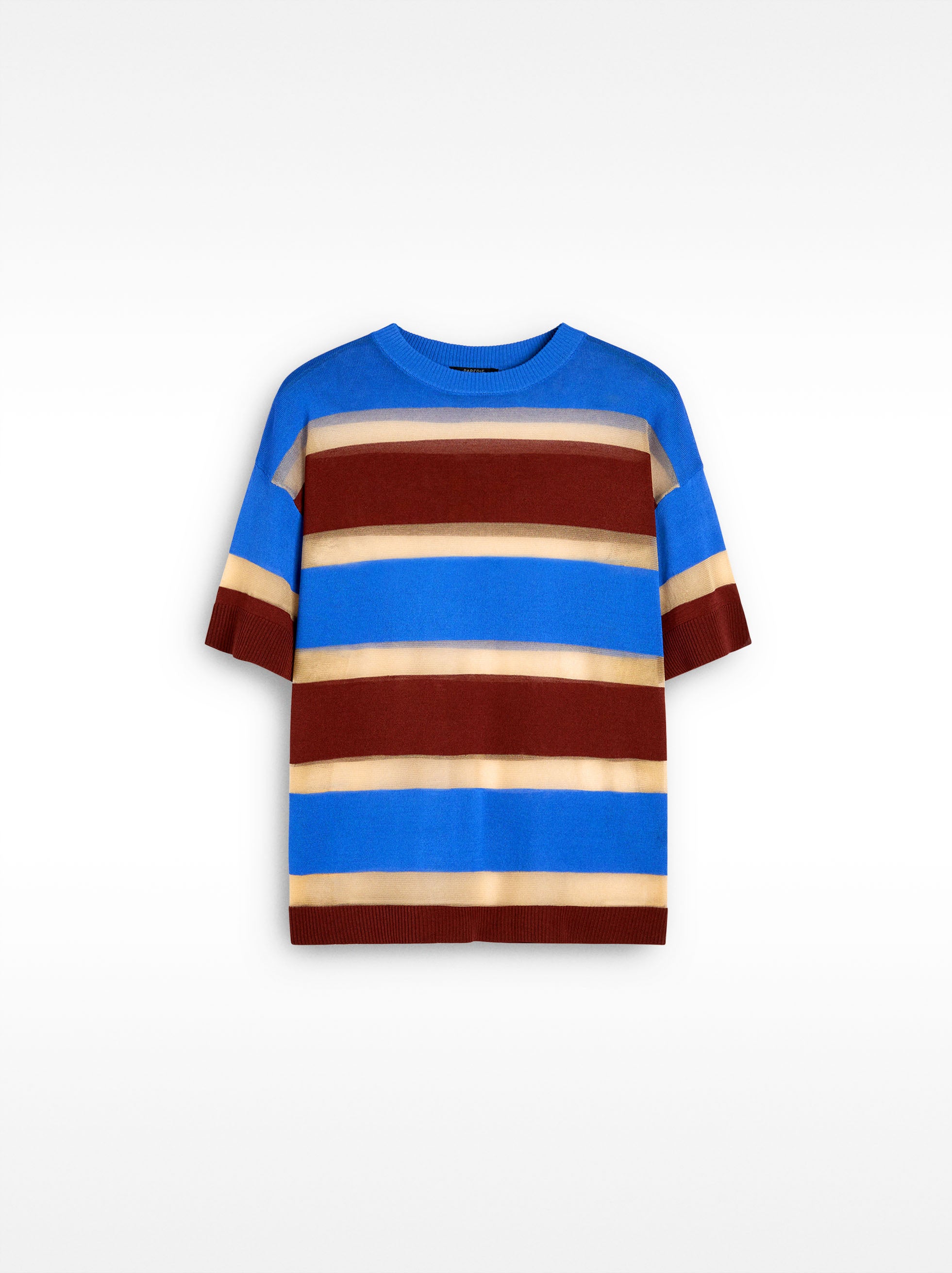 Jersey De Punto De Rayas
