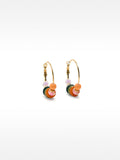 Aretes Con Cristales Y Cuentas