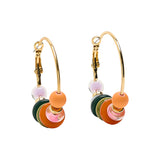 Aros Con Cristales Y Cuentas