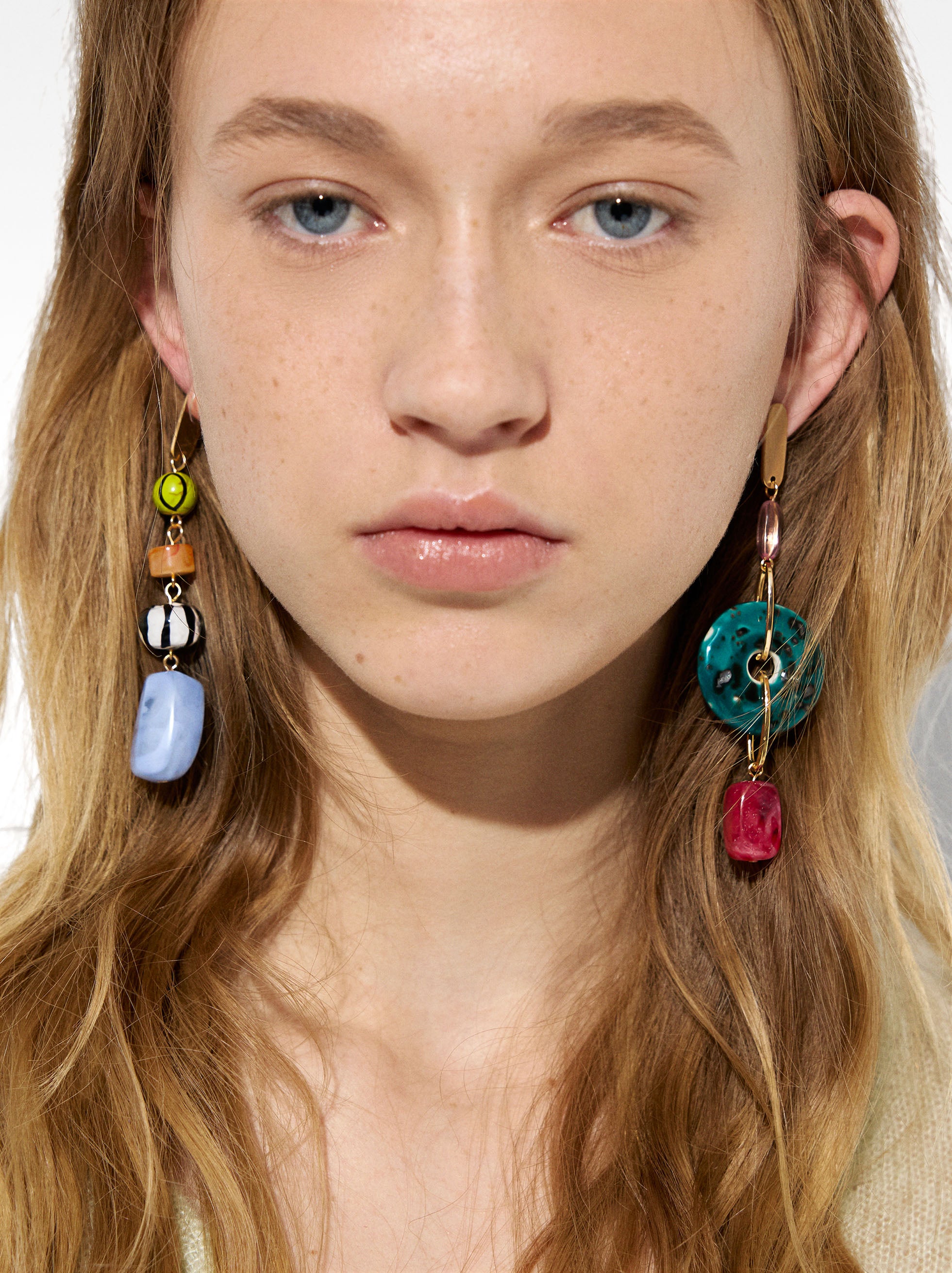 Aretes Largos Asimétricos