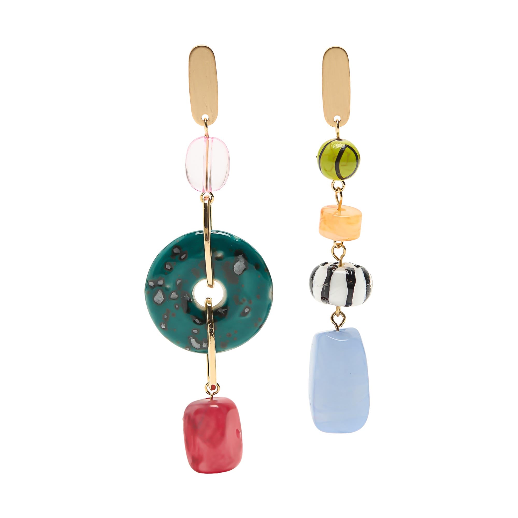 Pendientes Largos Asimétricos