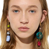 Pendientes Largos Asimétricos