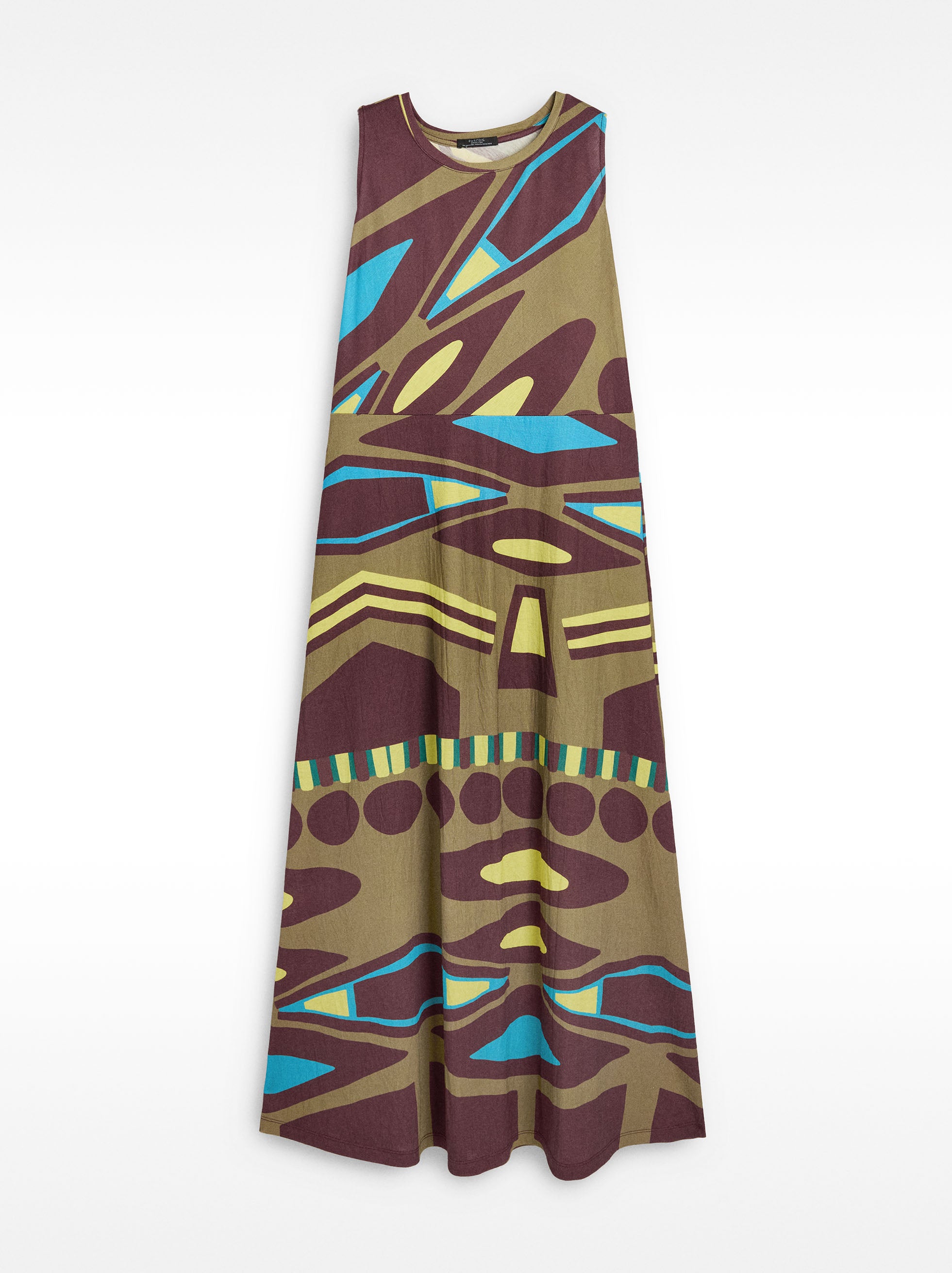 Vestido Largo Estampado