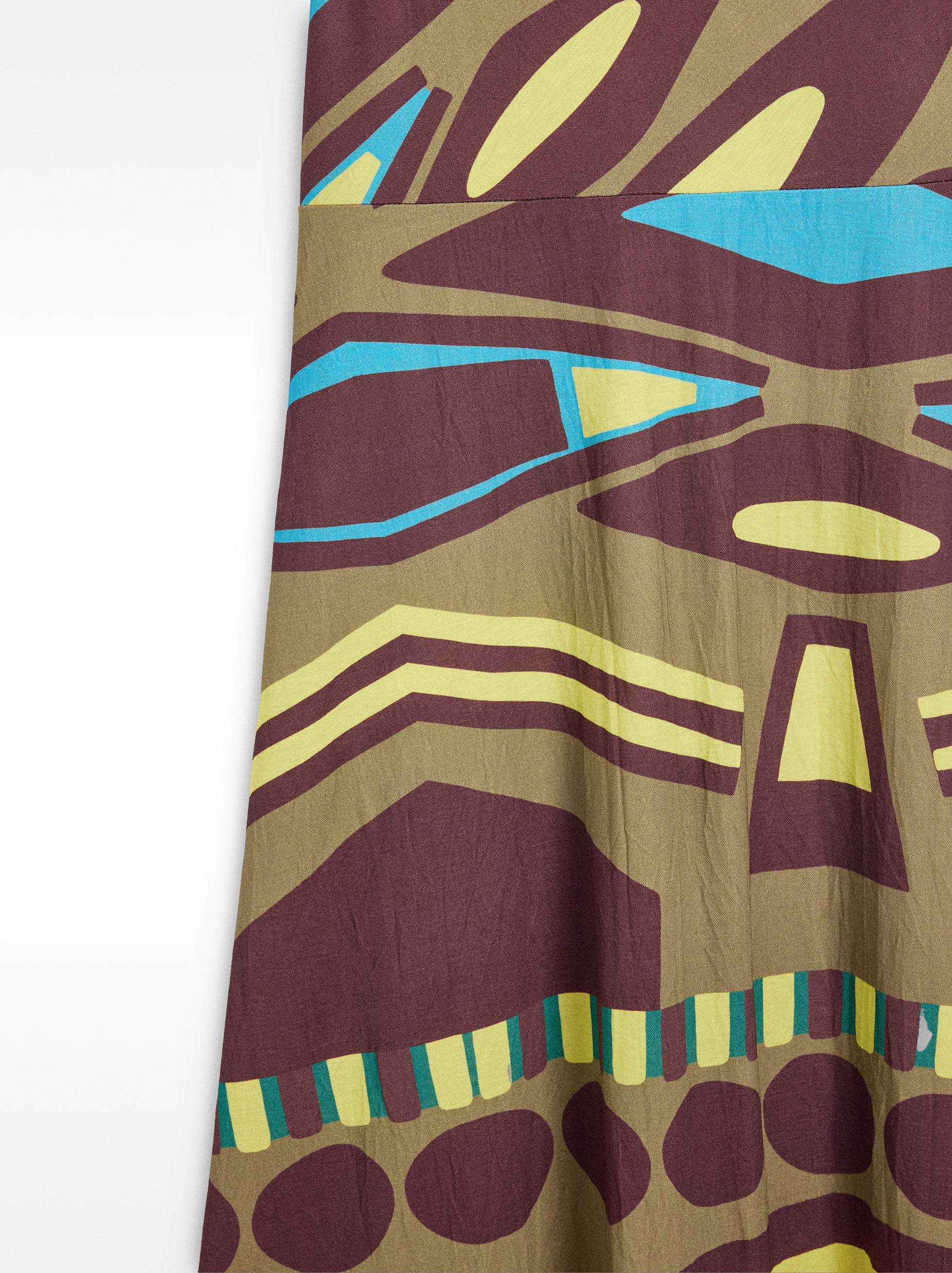 Vestido Largo Estampado