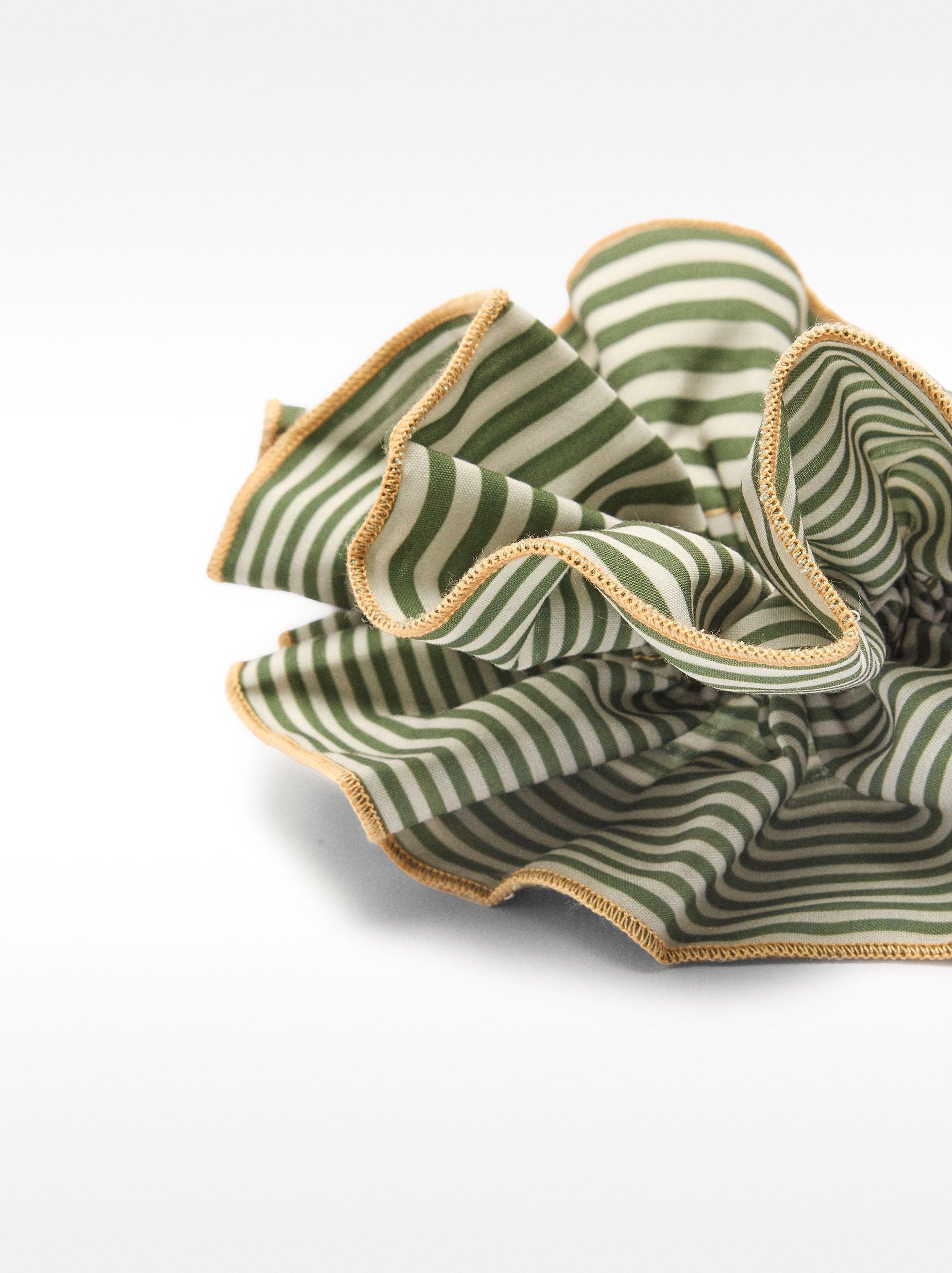 Coletero Fruncido A Rayas