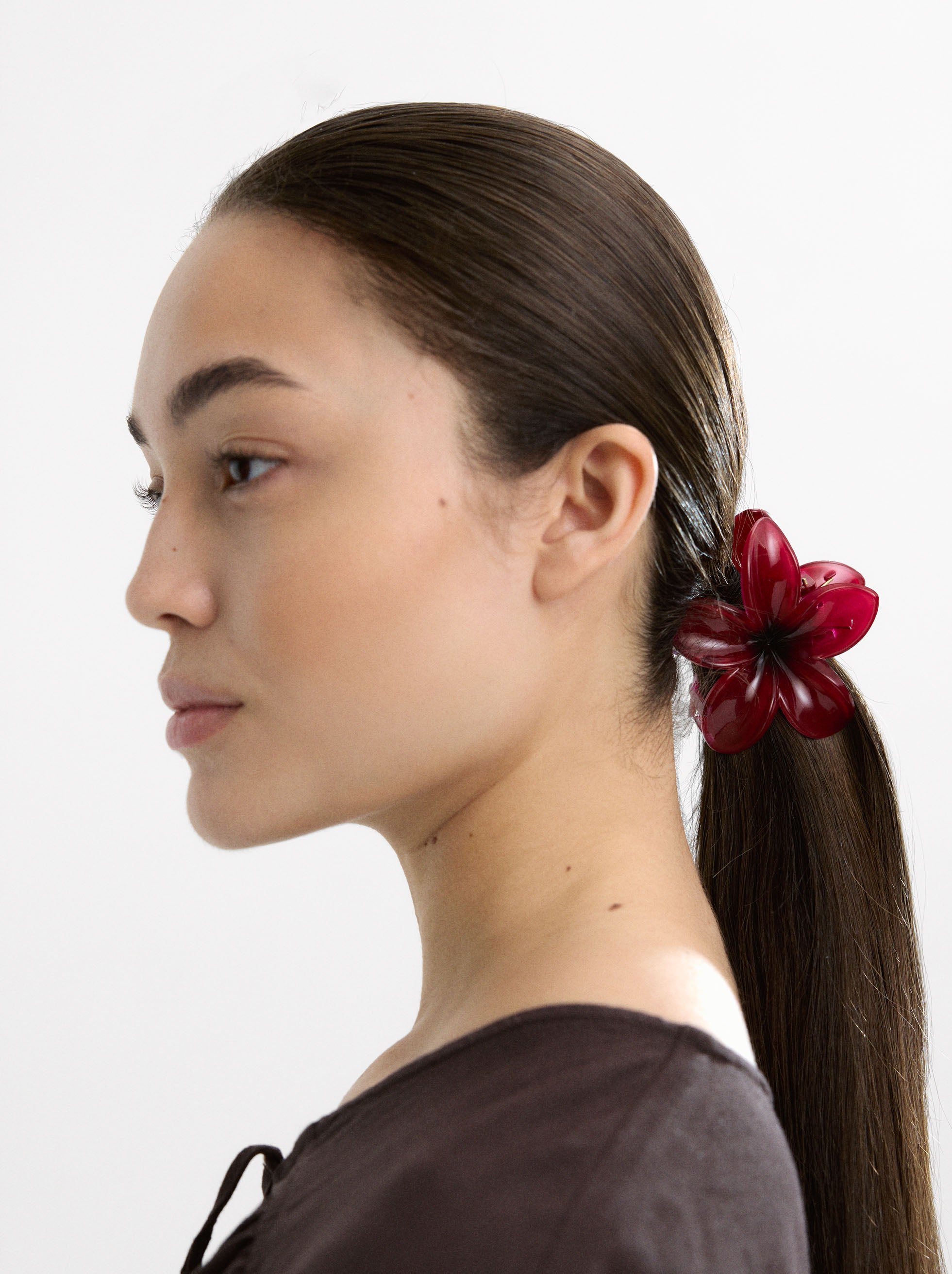 Pinza Para El Pelo Con Flor