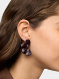 Pendientes Flor Con Esmalte
