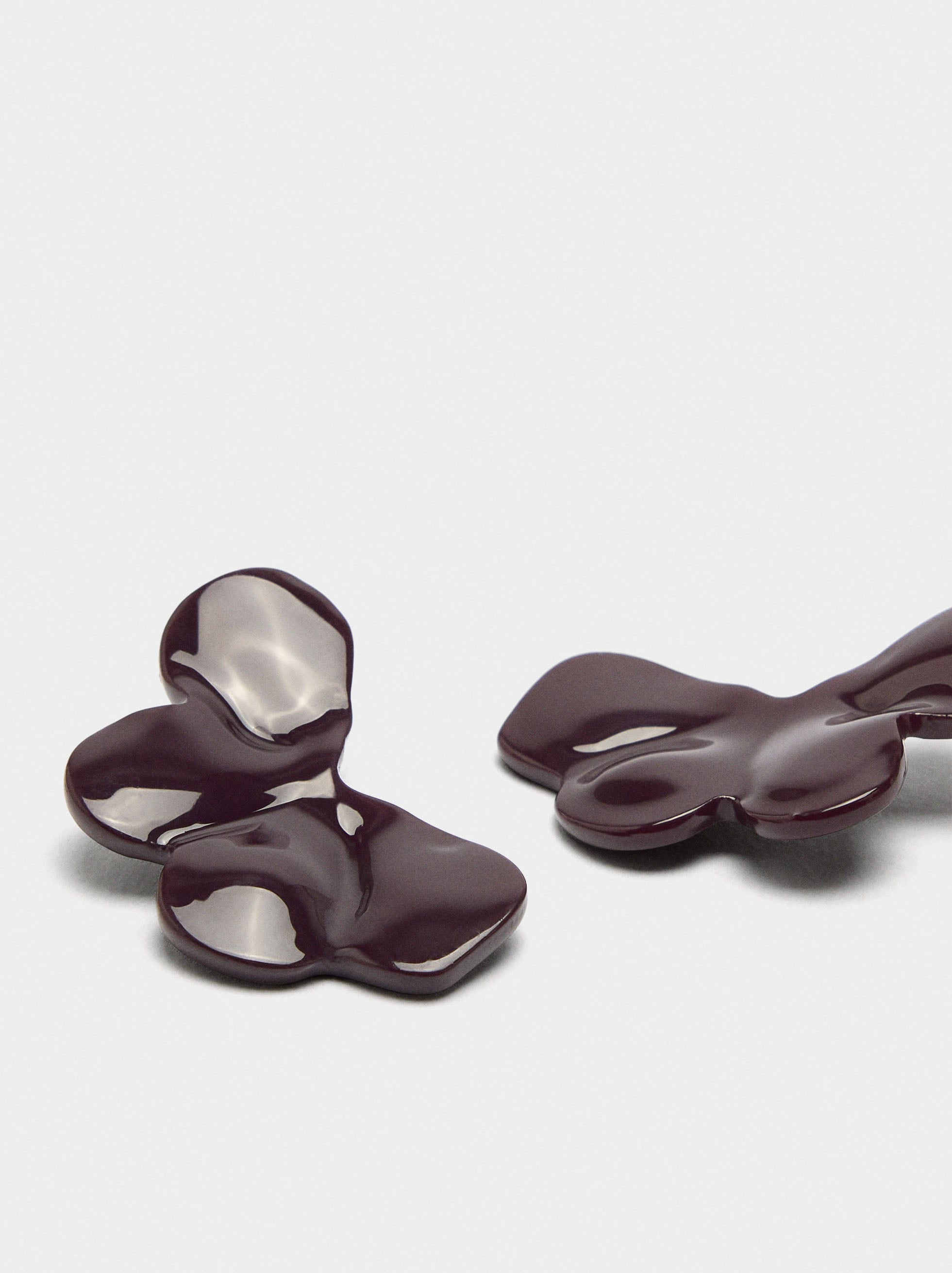 Pendientes Flor Con Esmalte