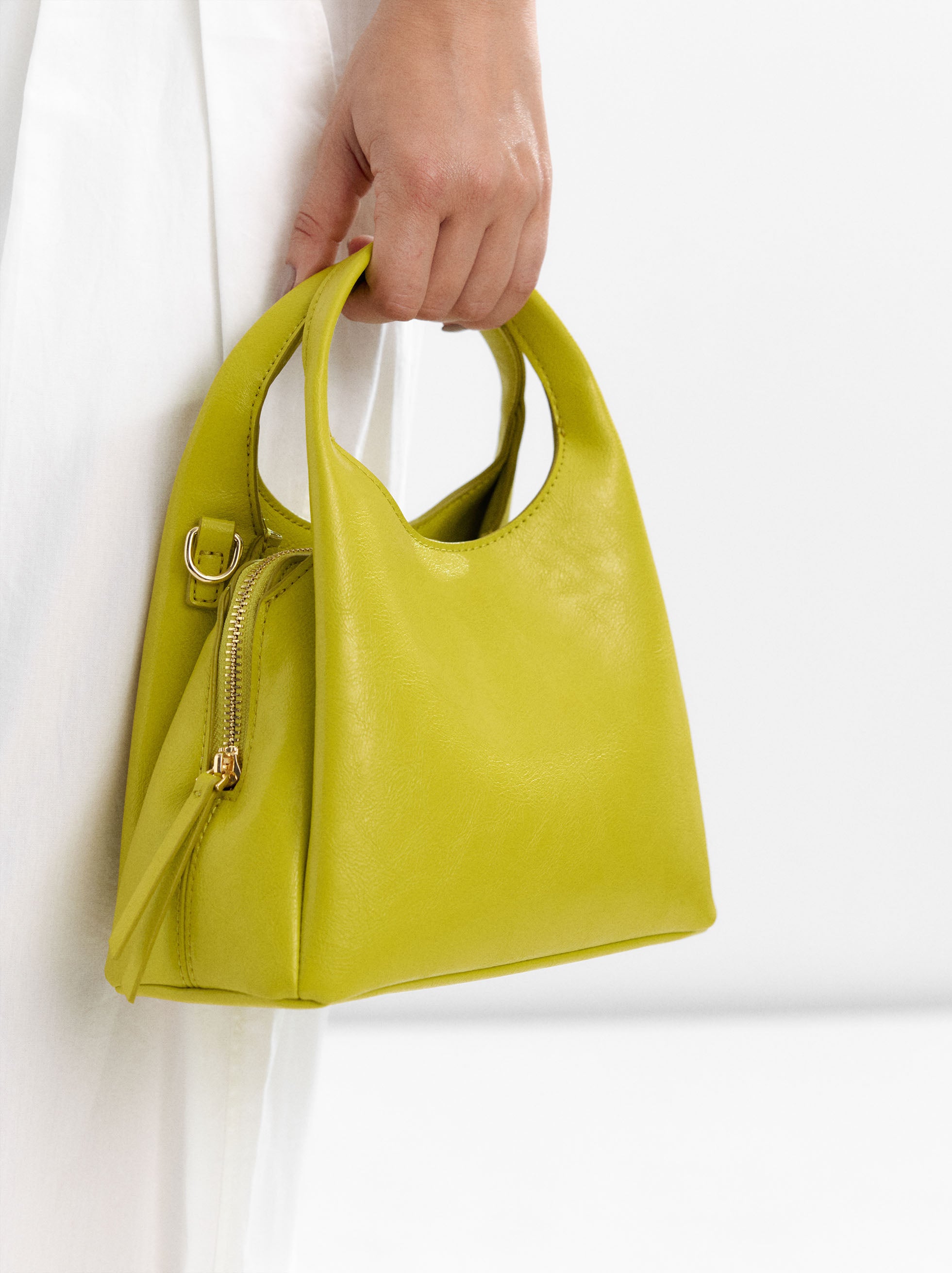 Bolso Tote Con Bandolera