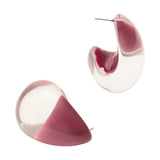 Pendientes Gota De Resina