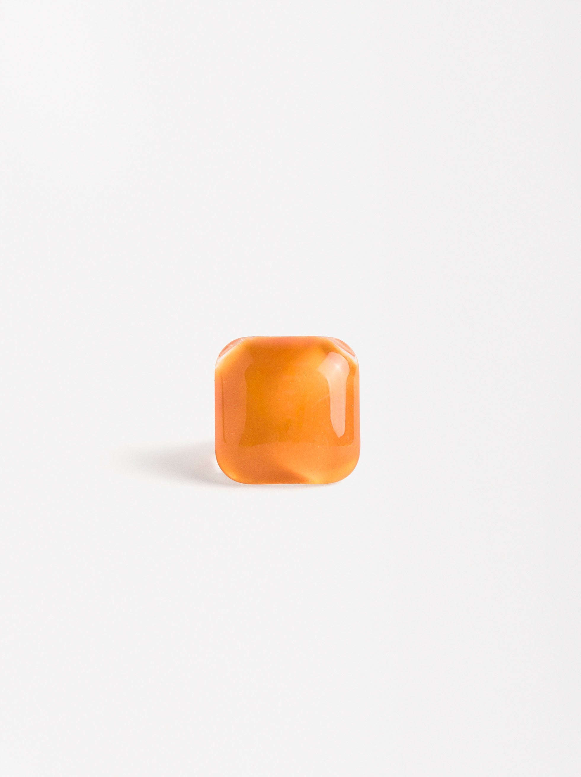 Anillo Cuadrado Esmaltado