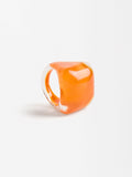 Anillo Cuadrado Esmaltado