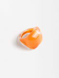 Anillo Cuadrado Esmaltado