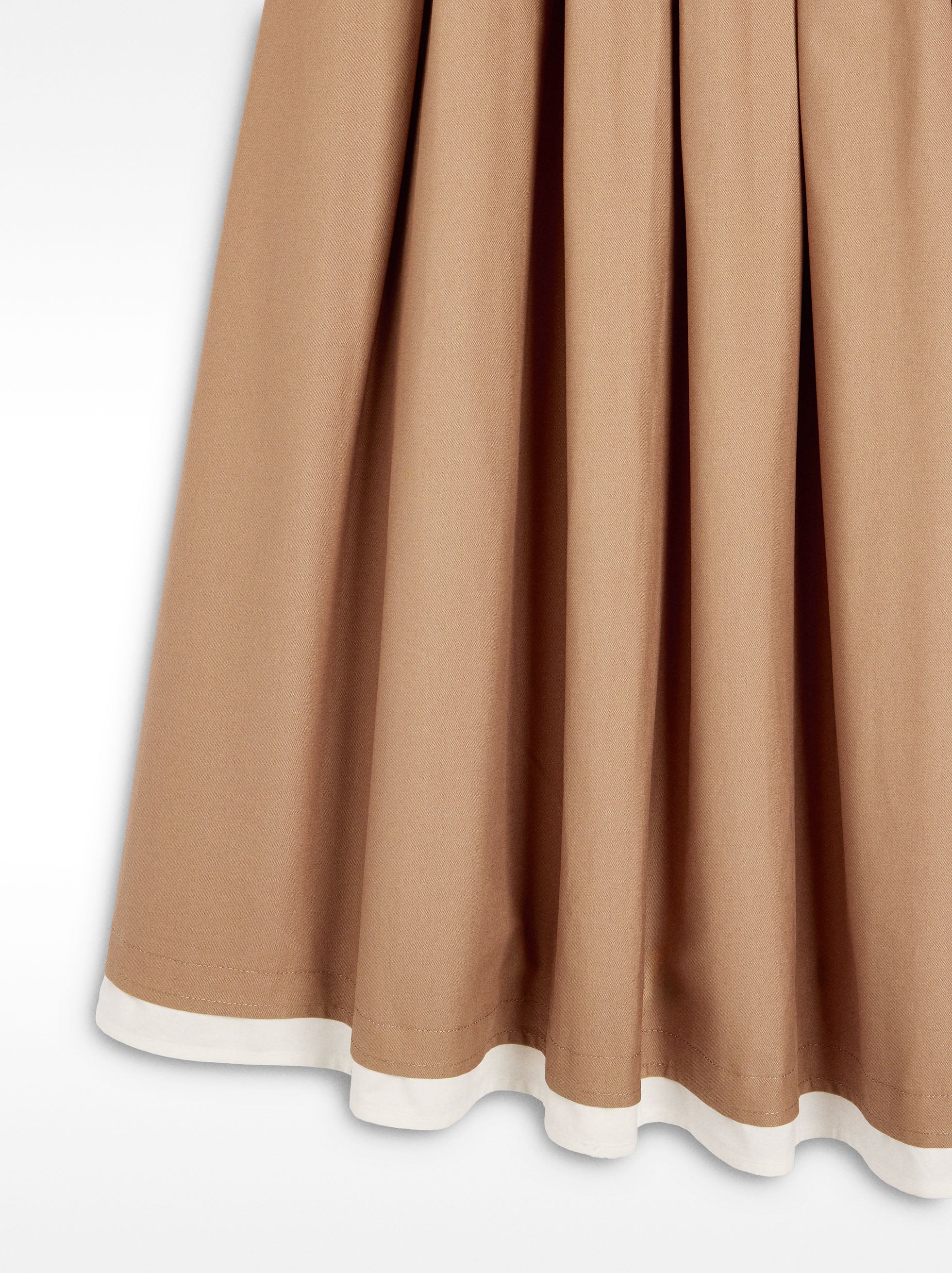 Falda Midi Plisada 100% Algodón