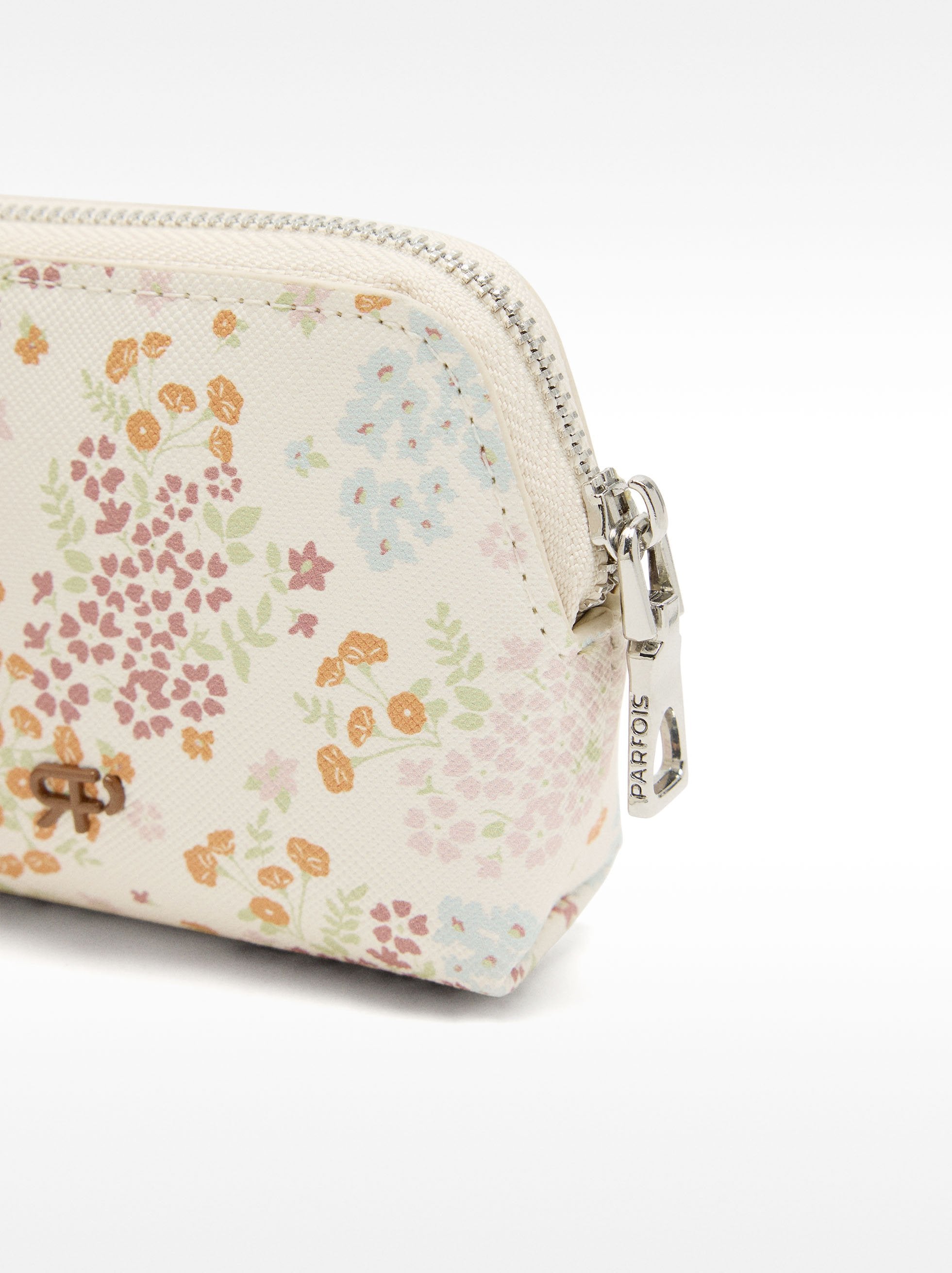 Monedero Con Estampado Floral