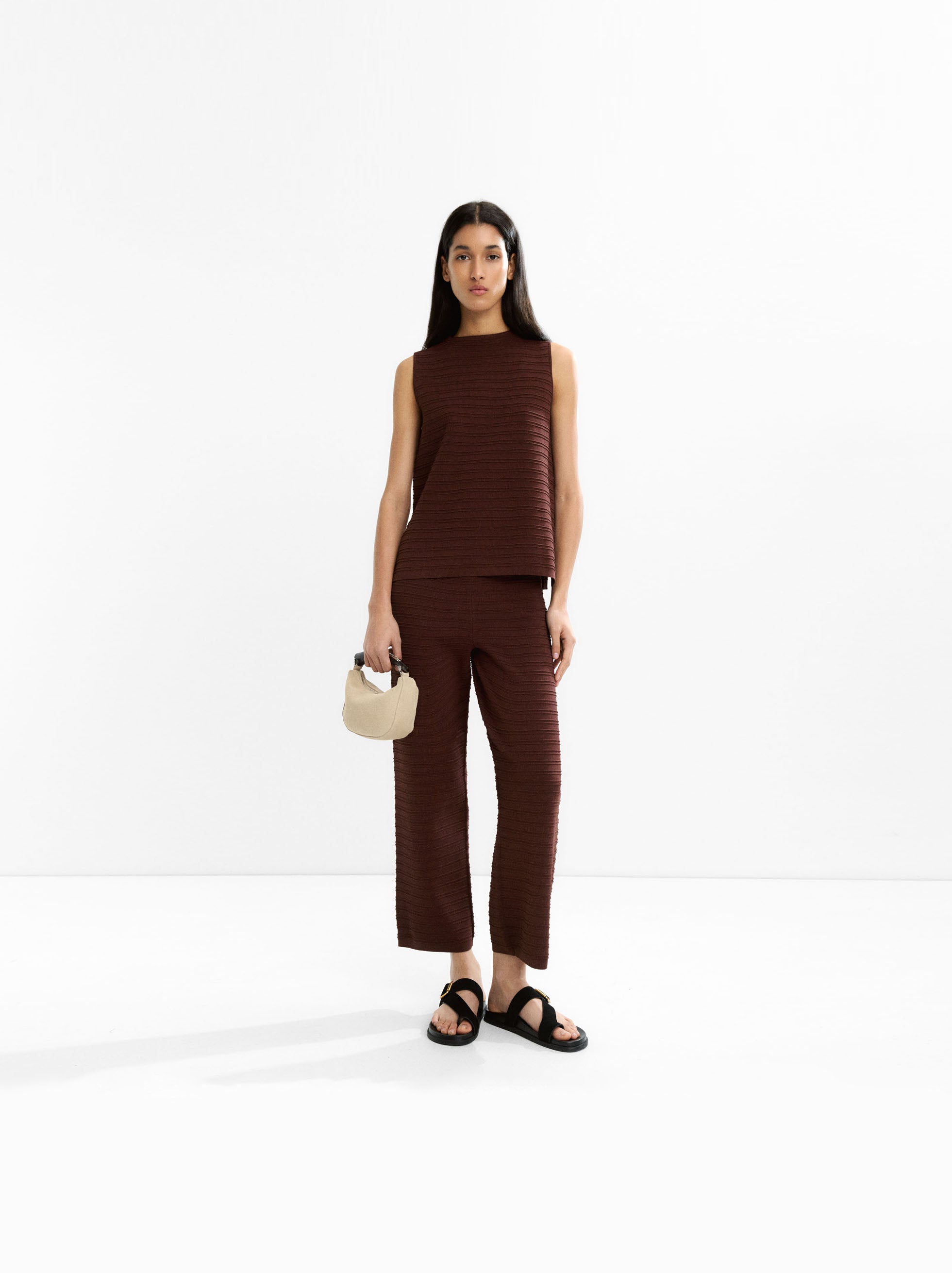 Top De Punto Canalado