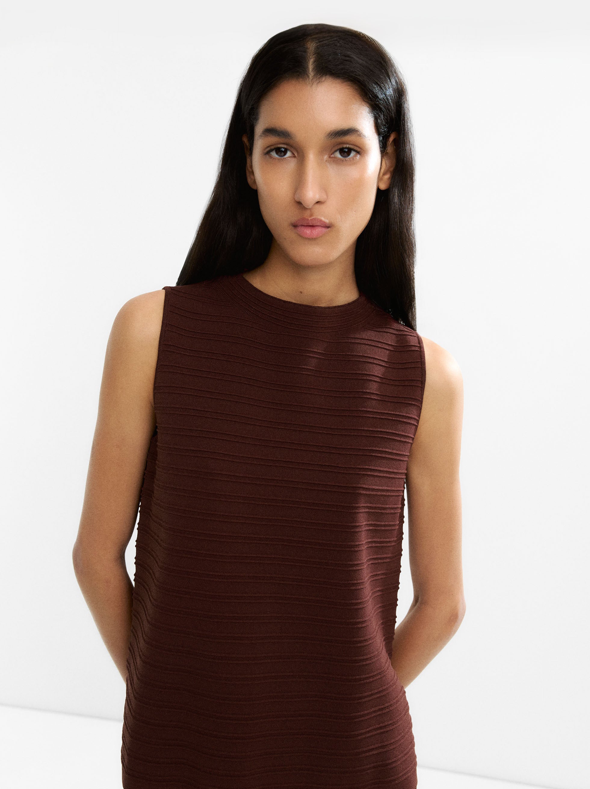 Top De Punto Canalado