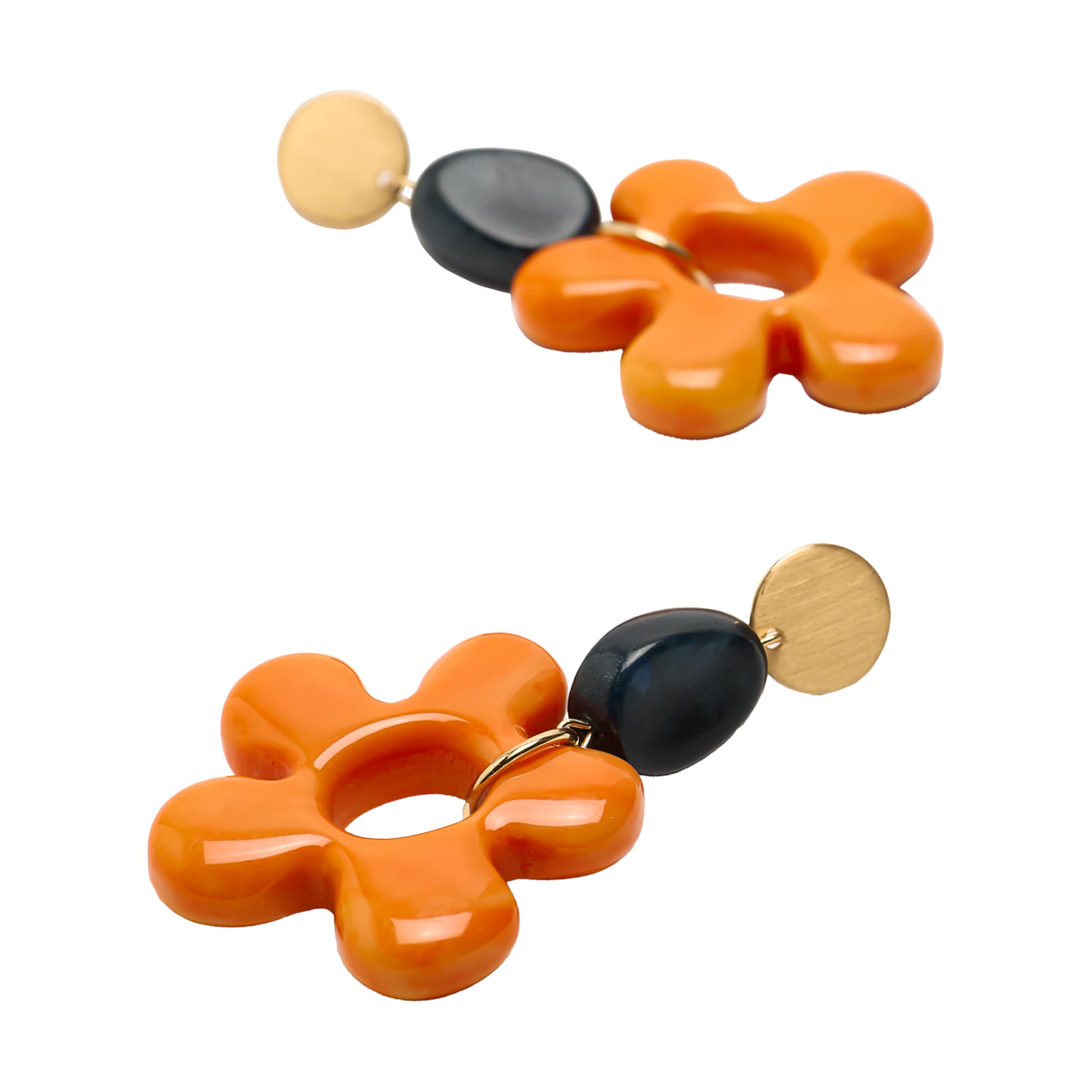 Pendientes Largos Flor