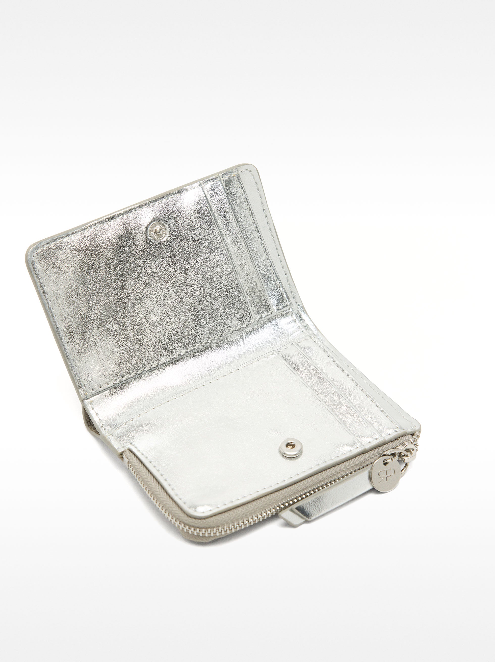 Cartera Básica Metalizada