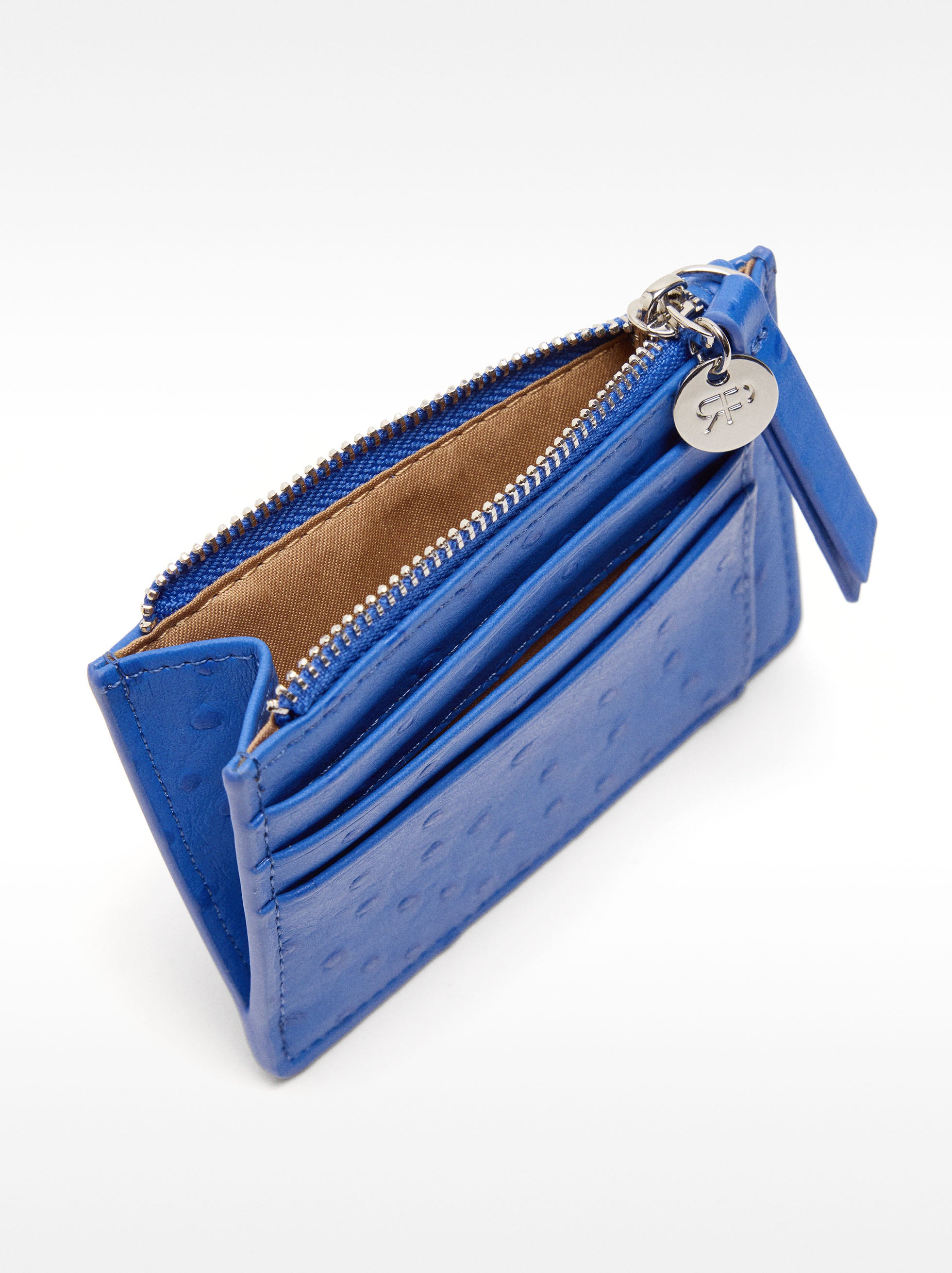 Tarjetero Con Grabado Animal