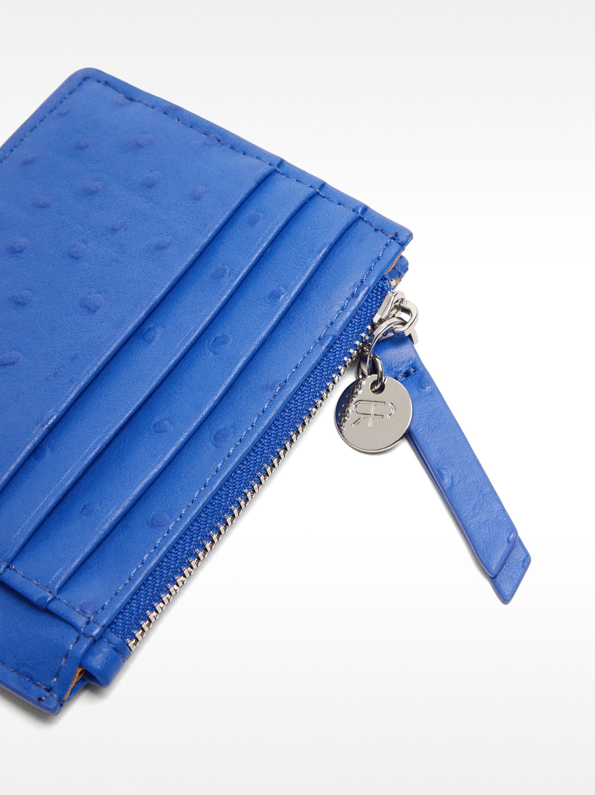 Tarjetero Con Grabado Animal