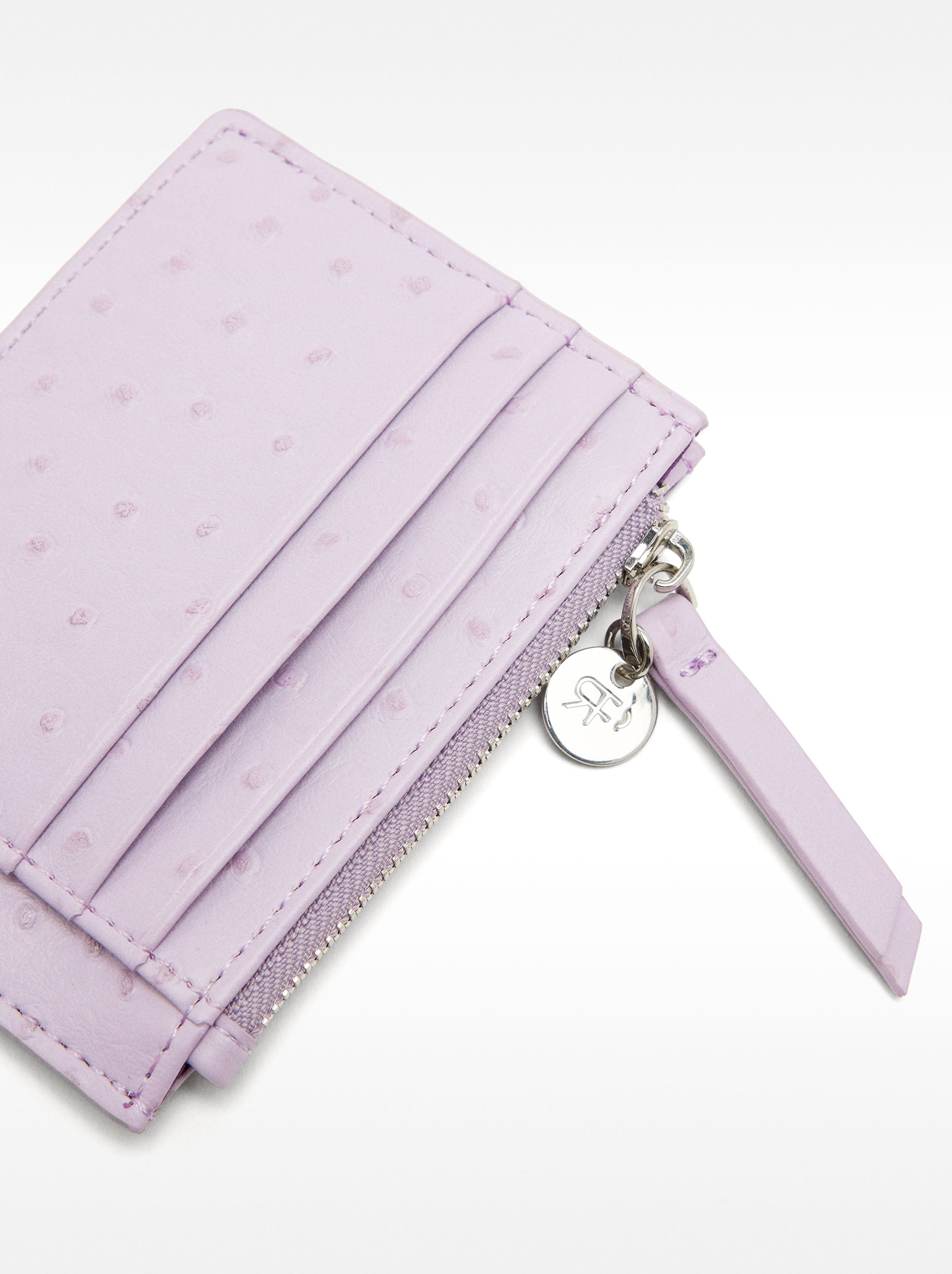 Tarjetero Con Grabado Animal