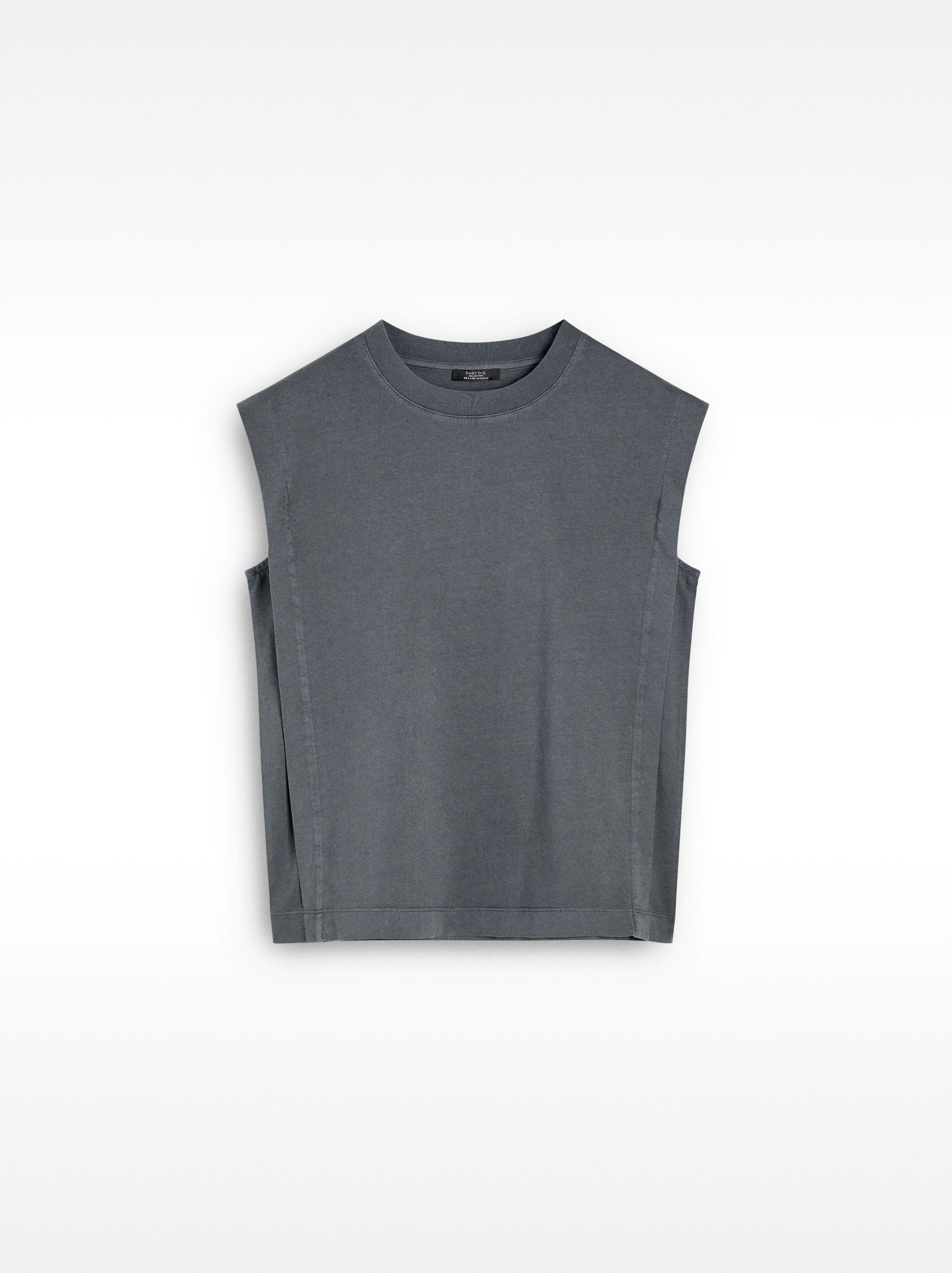 Camiseta Sin Mangas 100 % Algodón