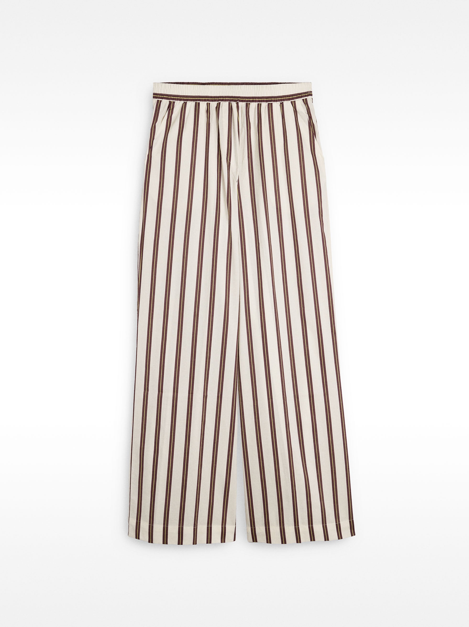 Pantalón De Rayas 100 % Algodón