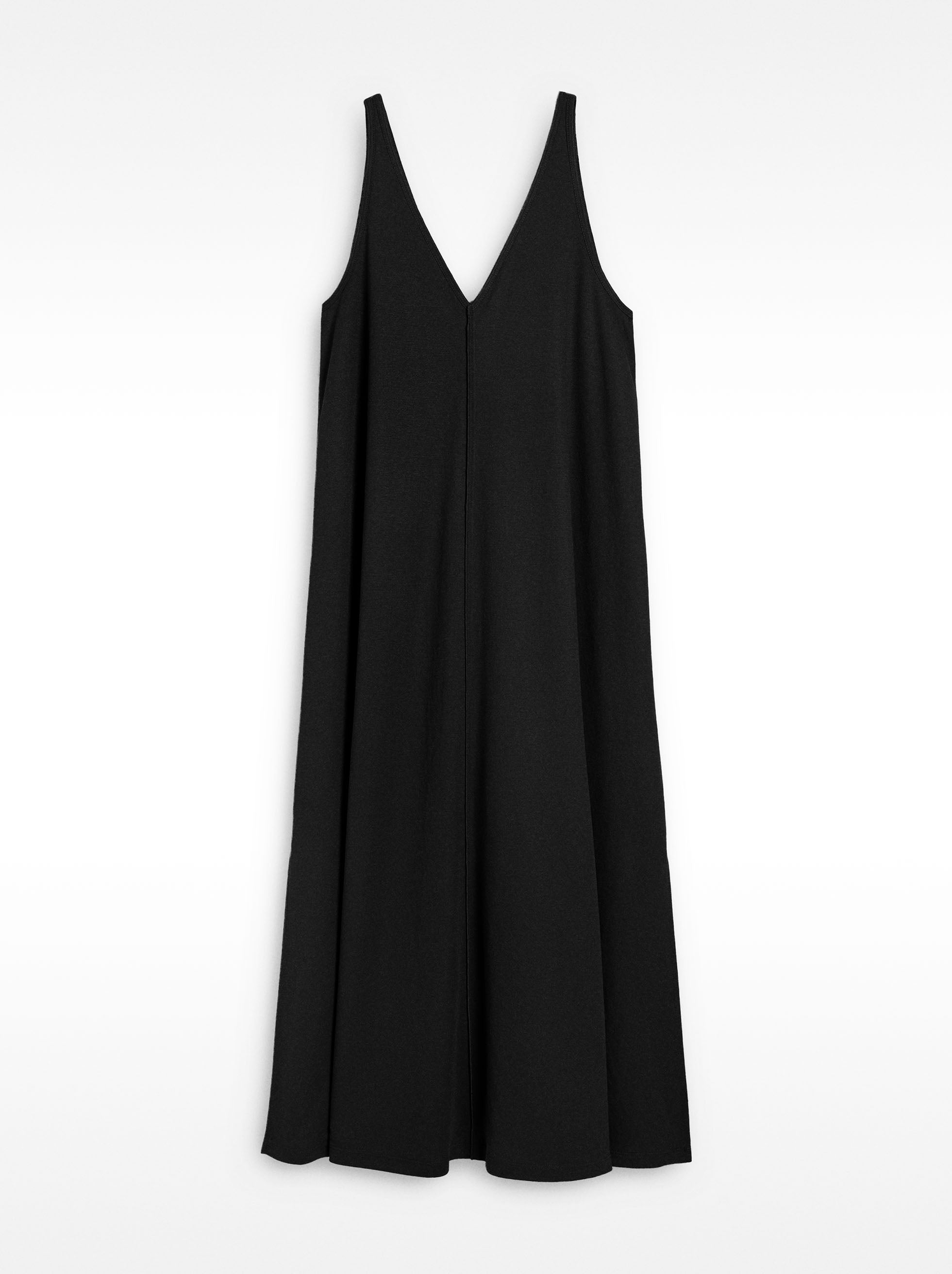 Vestido Midi Con Tirantes